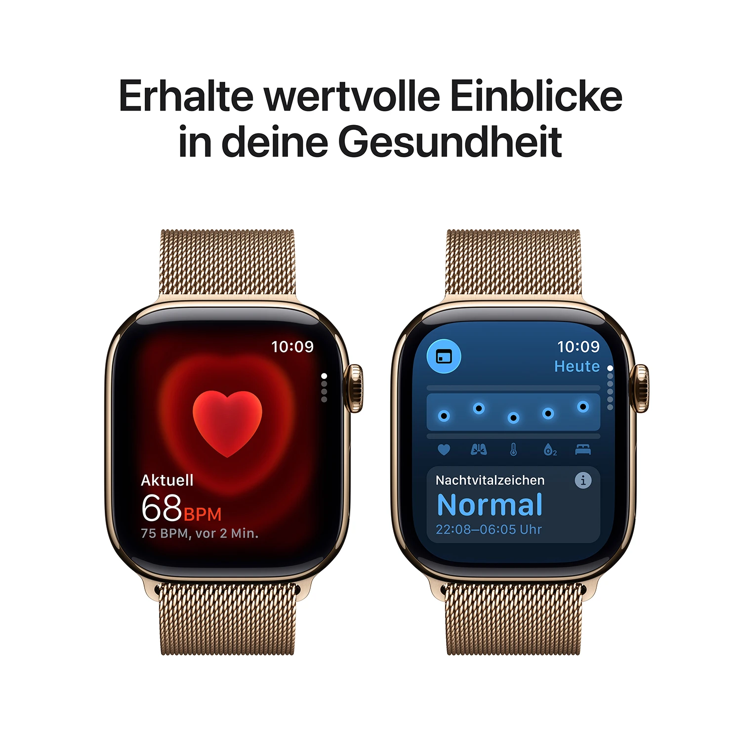 Erhalte wertvoll Einblicke in deine Gesundheit