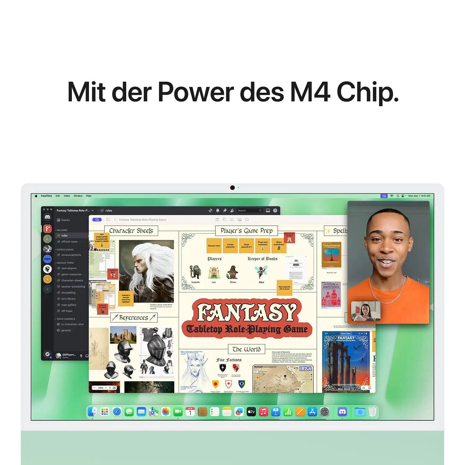 Produktbild: Imac m4 chip 2 port 24 in grün bild position 6