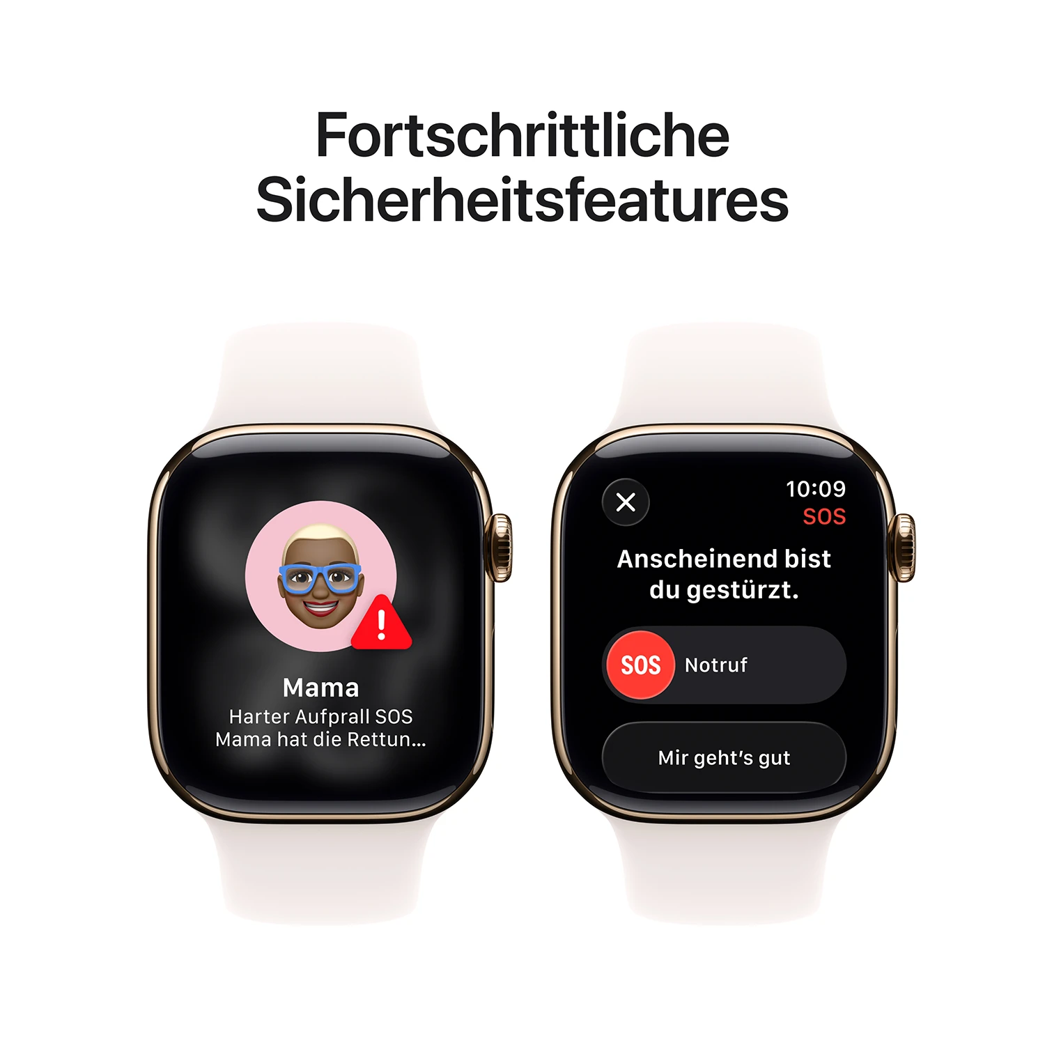 Fortschrittliche Sicherheitsfeatures