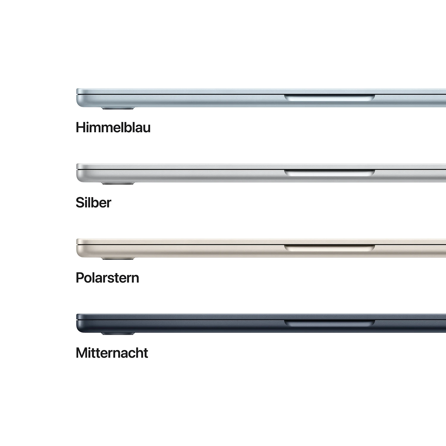 Macbook Air 13'' M5  10-Core CPU  10-Core GPU - 24 GB - 1 TB SSD - Silber - 2026