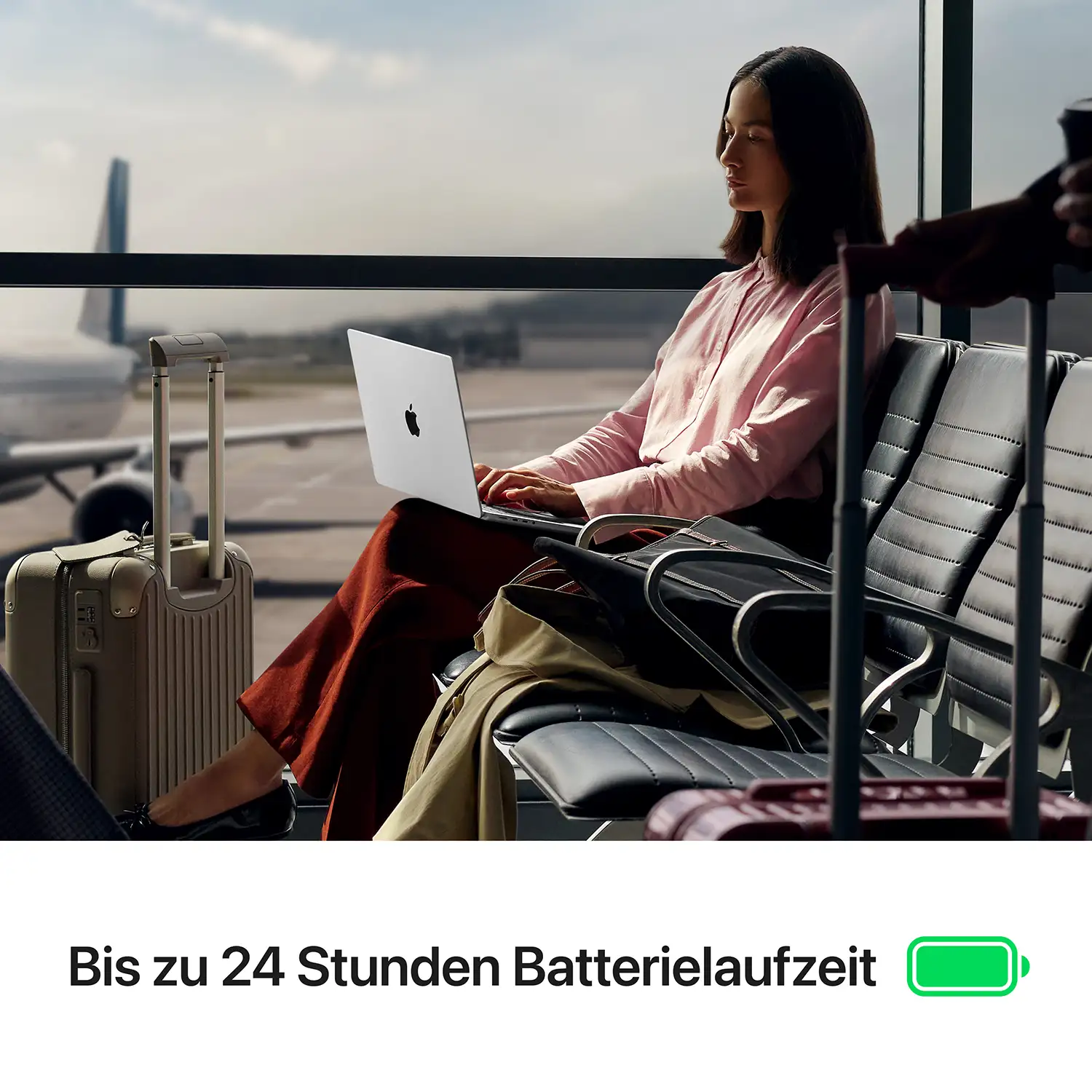 14" MacBook Pro in der Farbe space schwarz