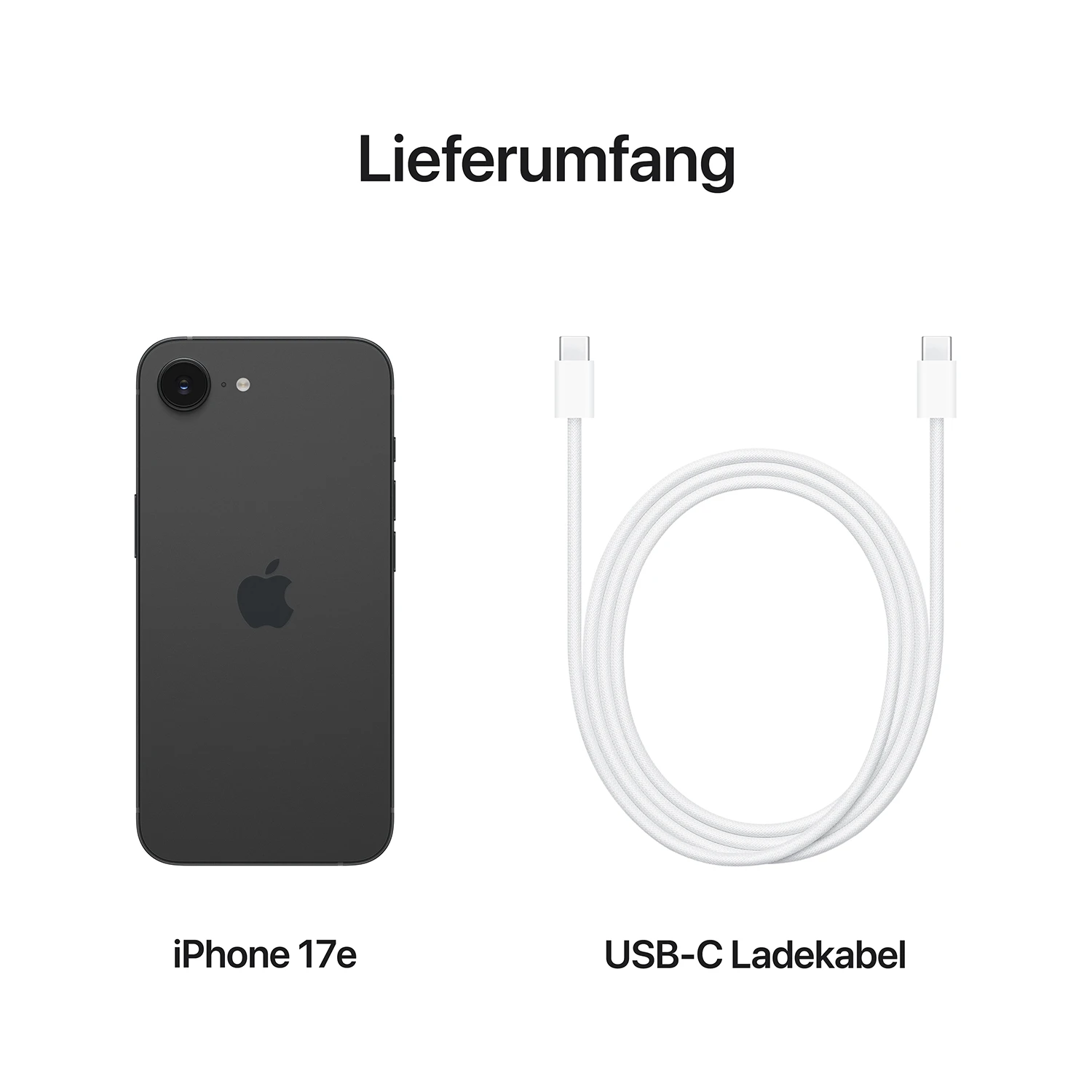 iPhone 17e 256GB Schwarz 
