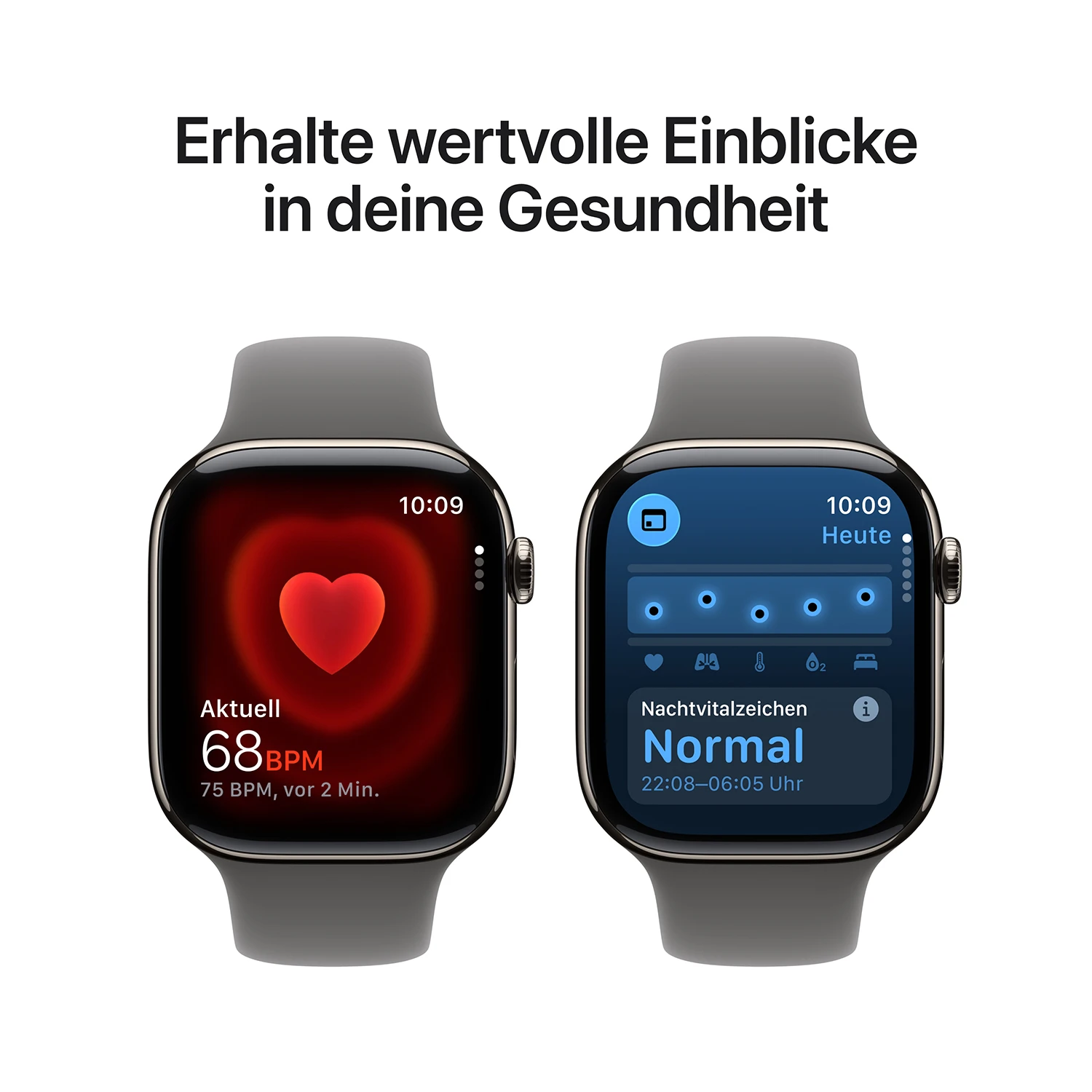 Erhalte wertvoll Einblicke in deine Gesundheit