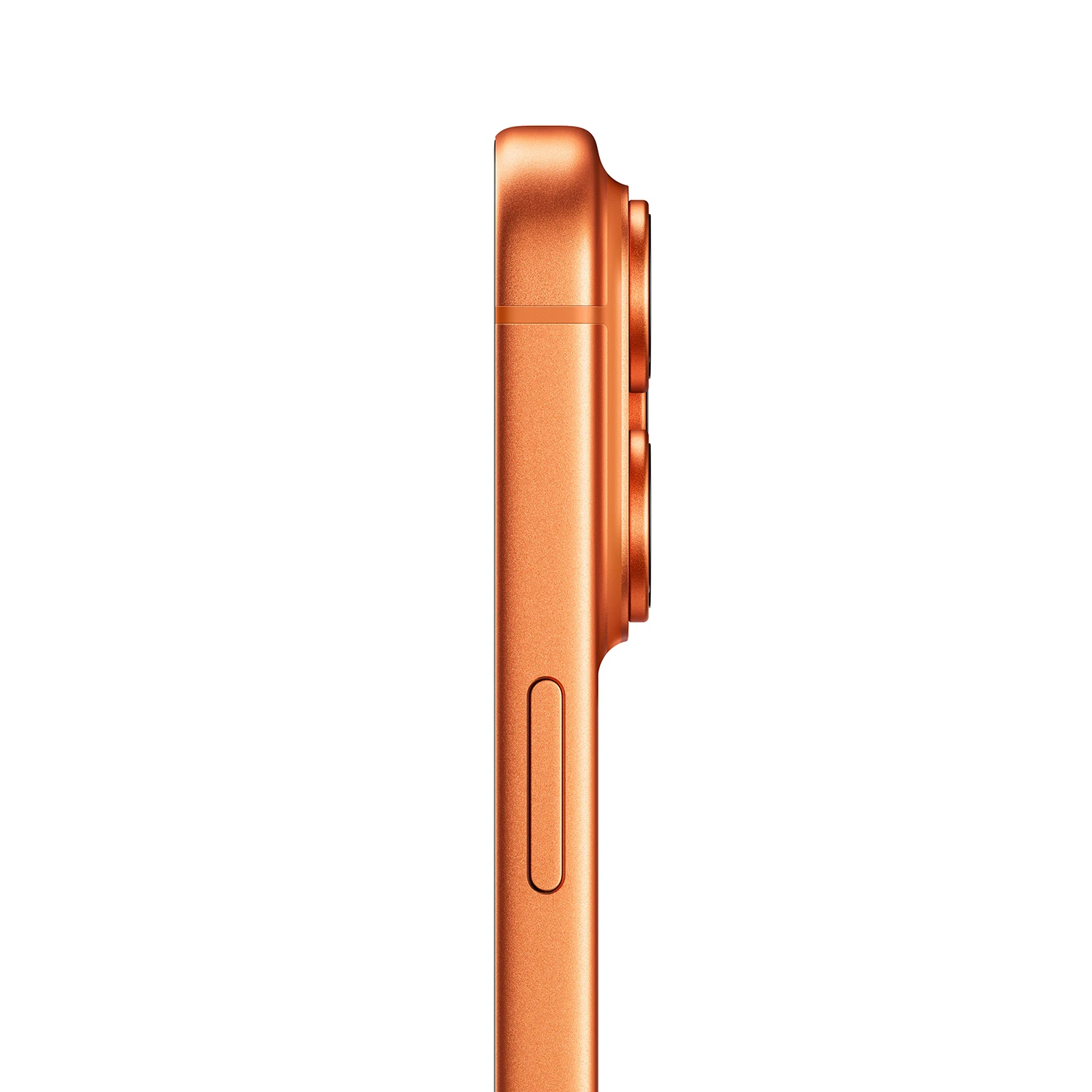 Produktbild iPhone 17 Pro Max Cosmic Orange seitlich