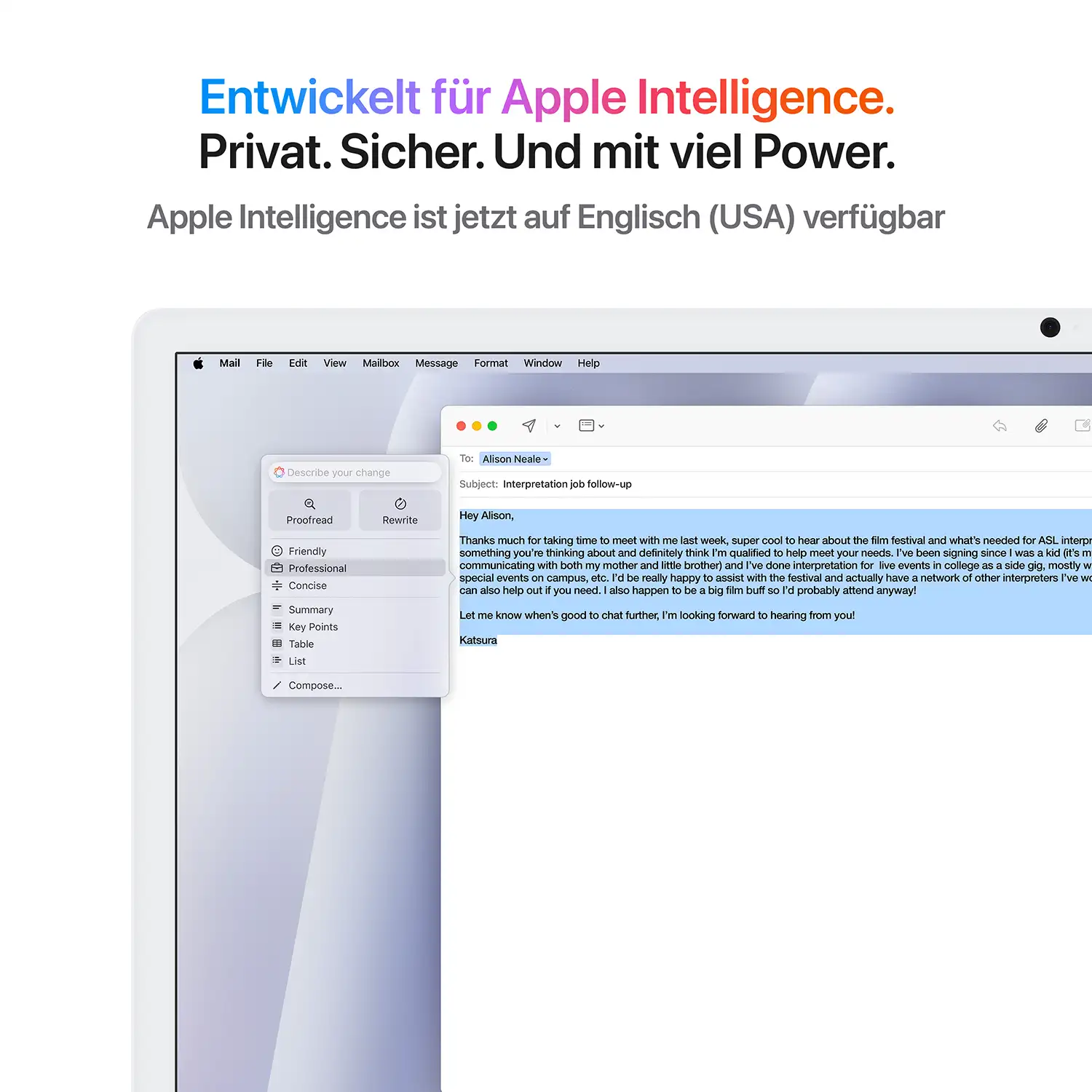 Produktbild: Imac m4 chip 2 port 24 in silber bild position 5