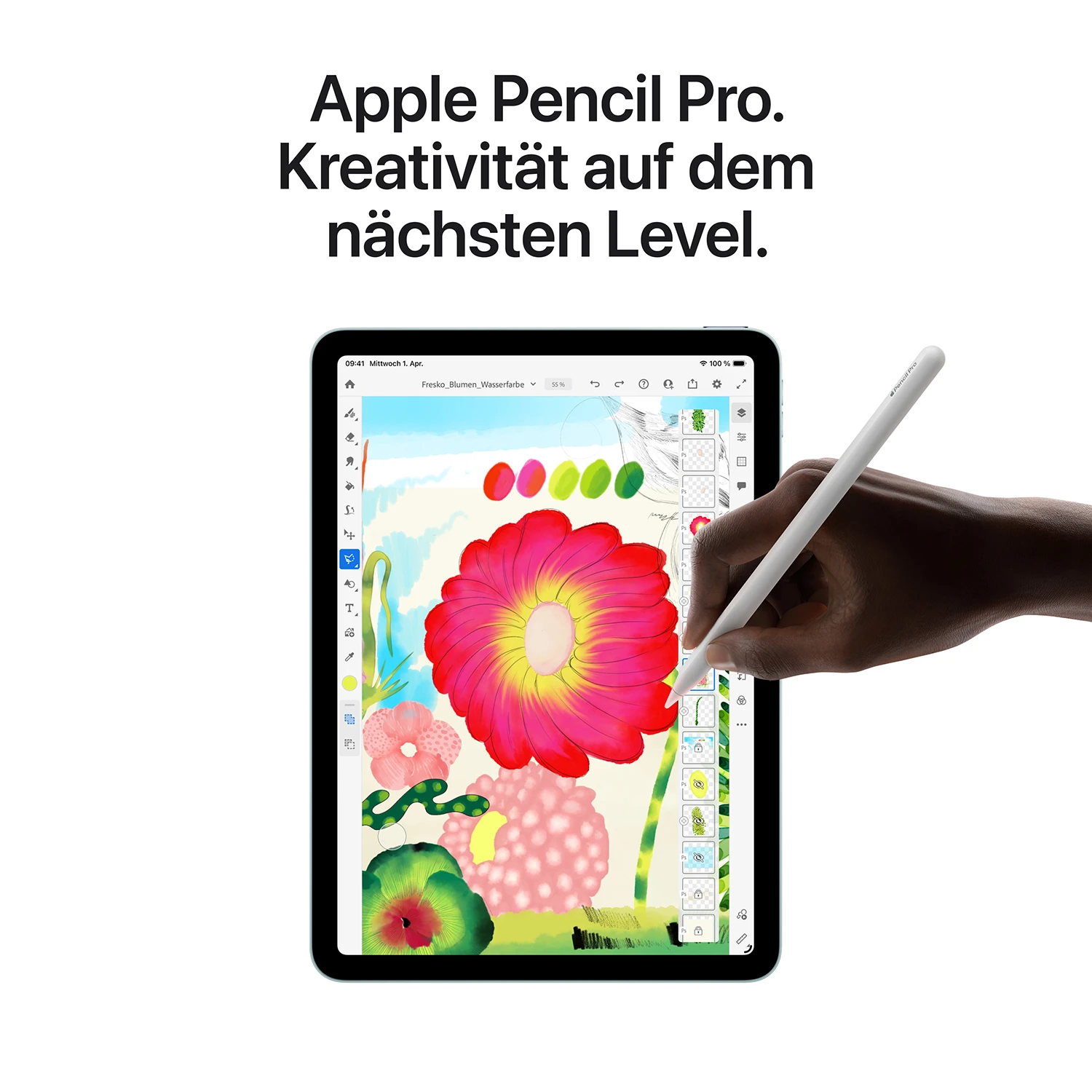Apple iPad Air 11 Wi-Fi 128GB - M4 Polarstern 2026