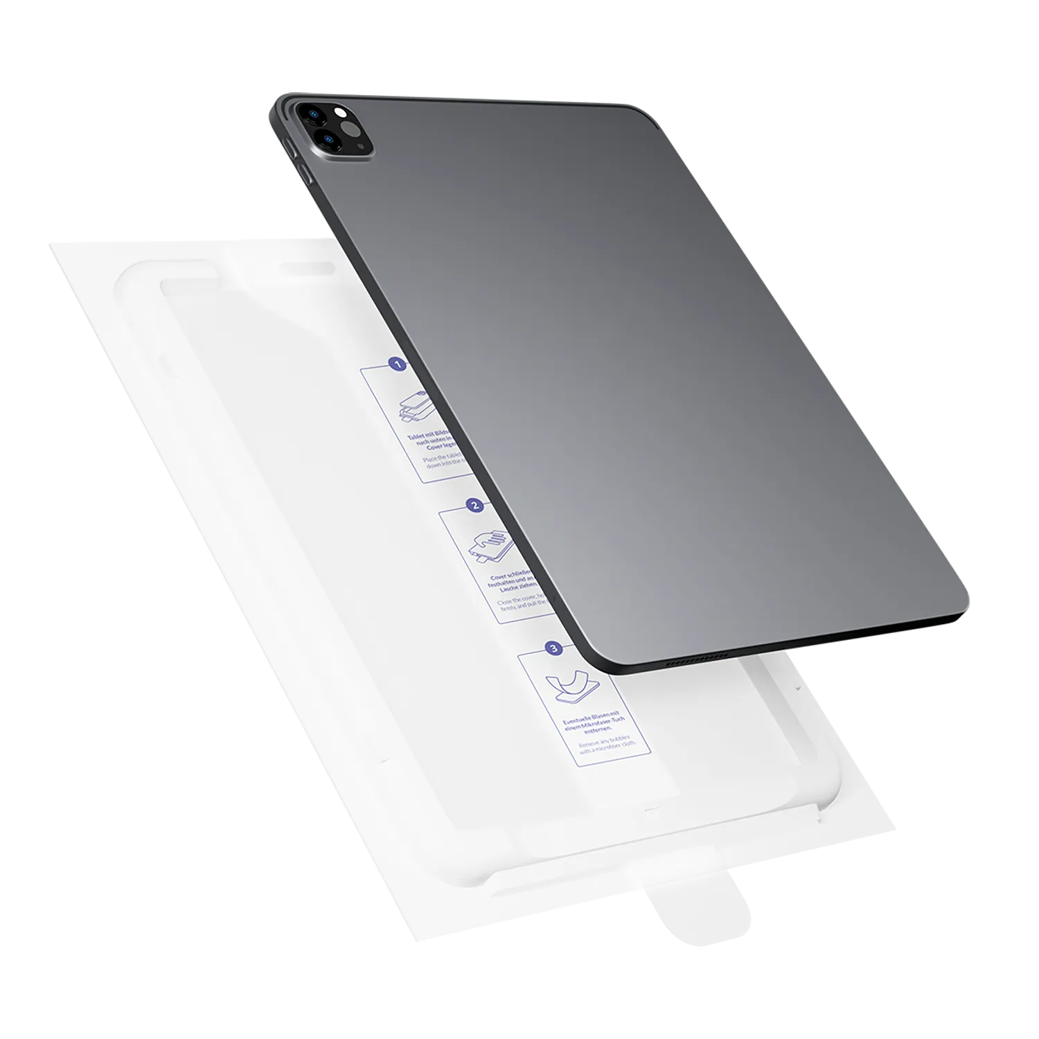 Shockguard EasyShield XBlue iPad 10th Gen & A16 inkl. Positionierhilfe