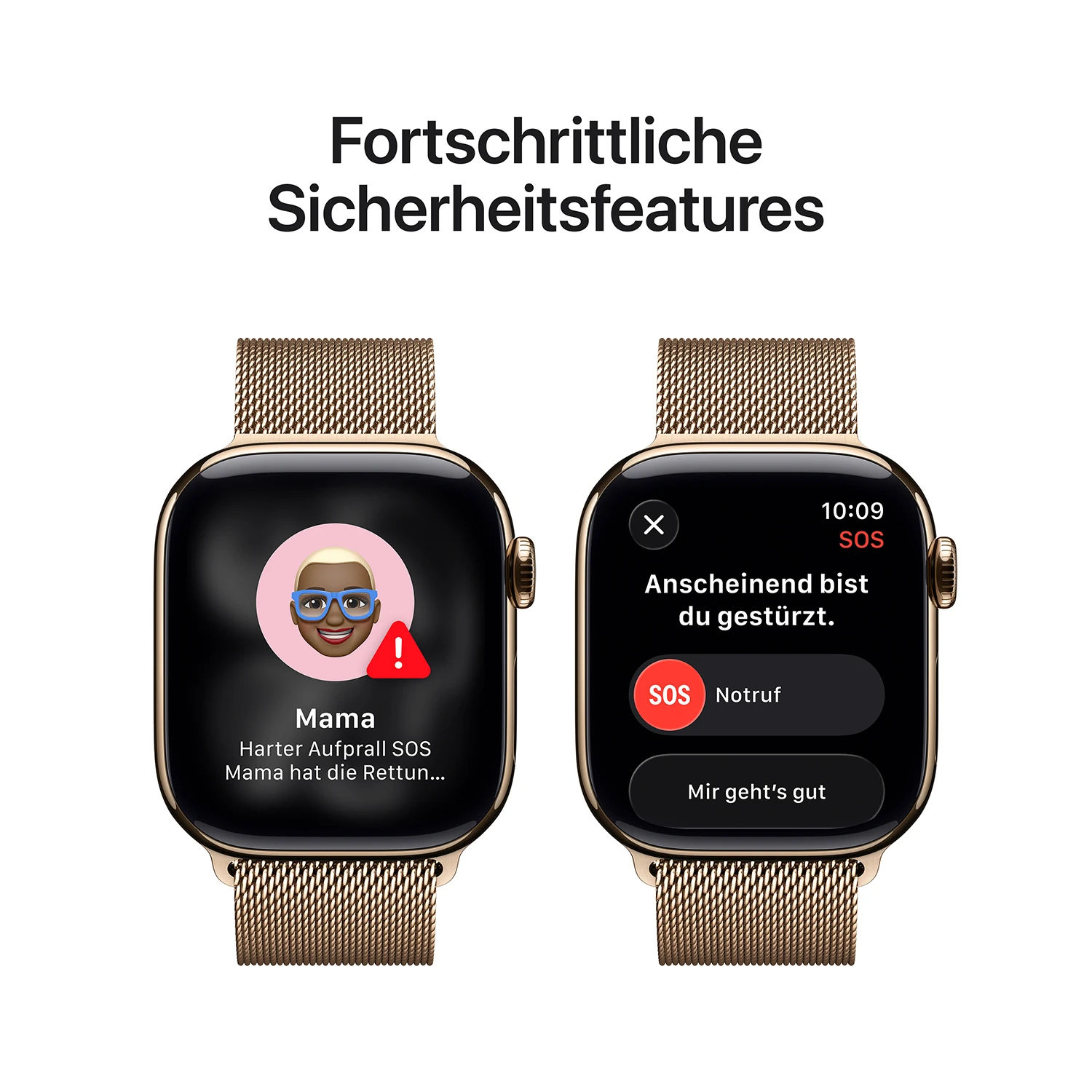 Fortschrittliche Sicherheitsfeatures