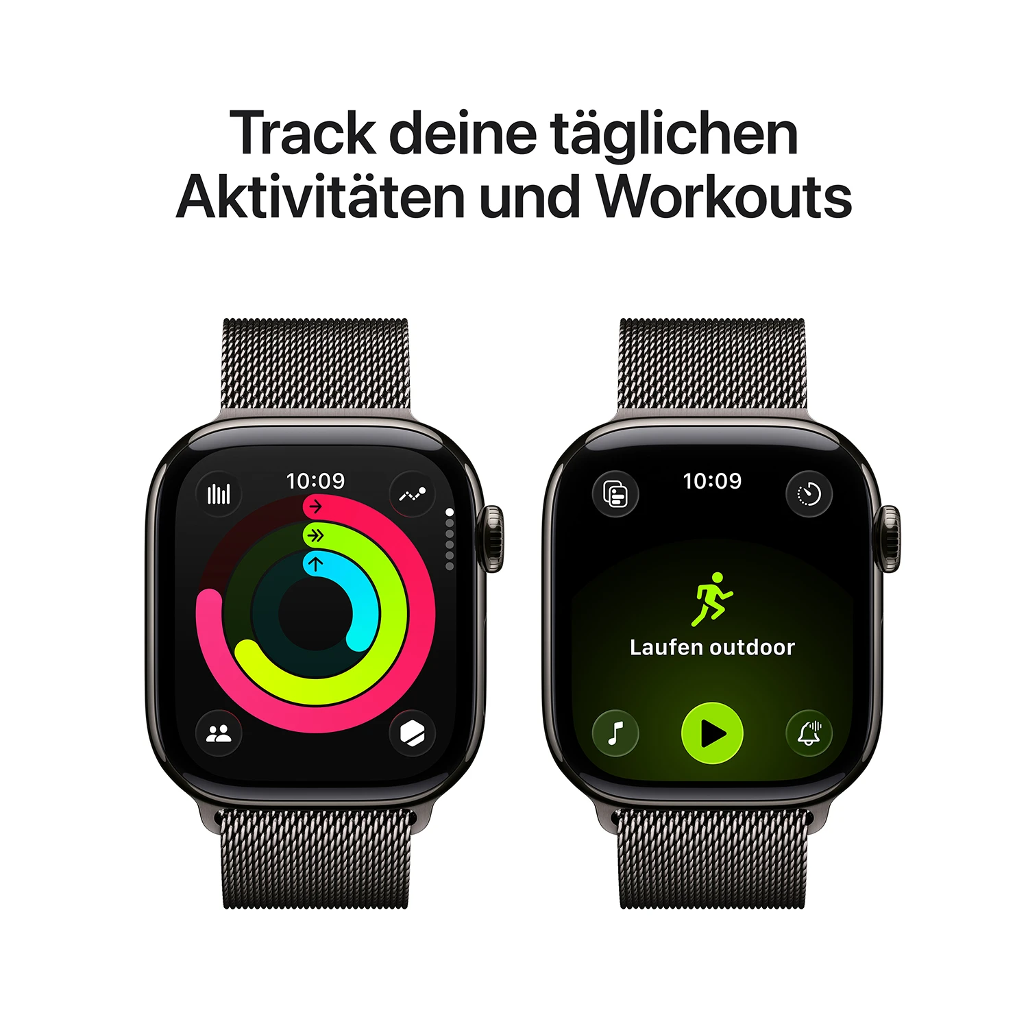 Track deine täglichen Aktivitäten und Workouts