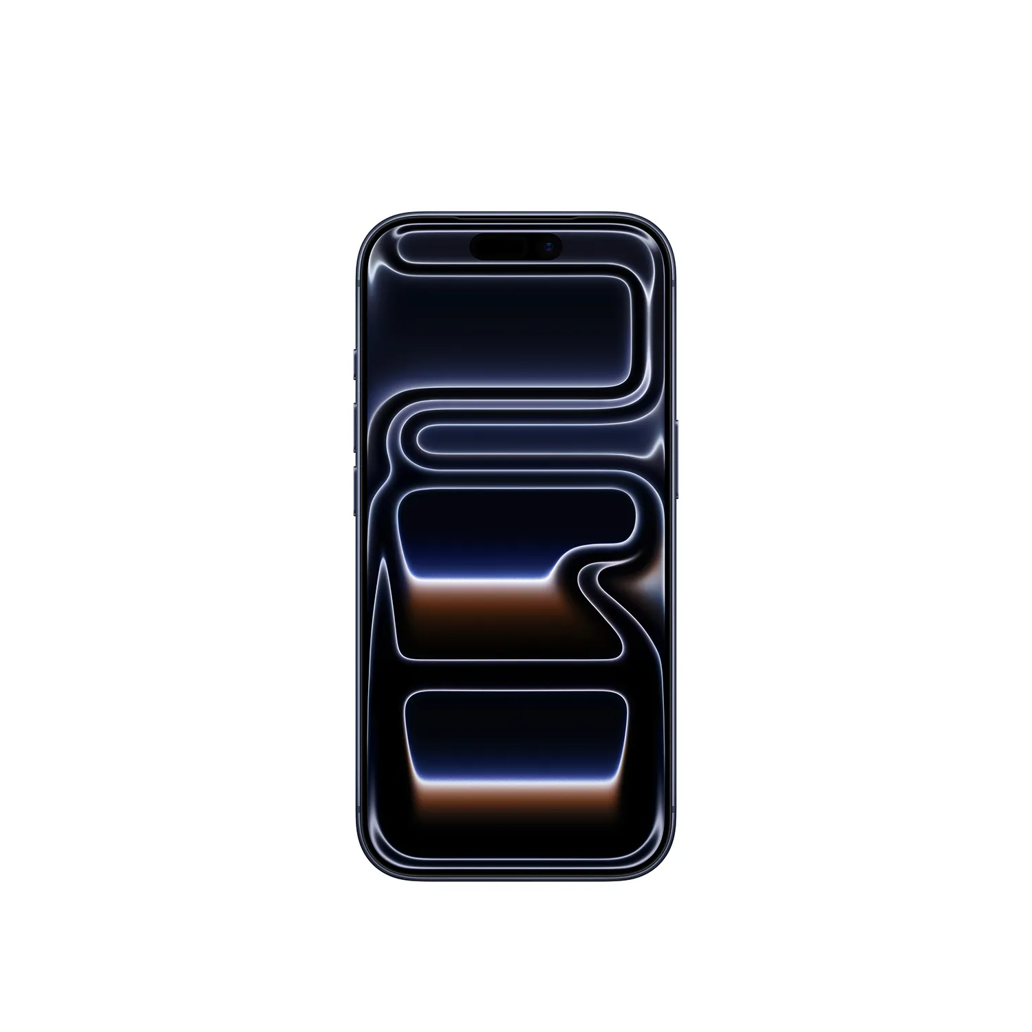 Produktbild iPhone 17 Pro Tiefblau Frontansicht