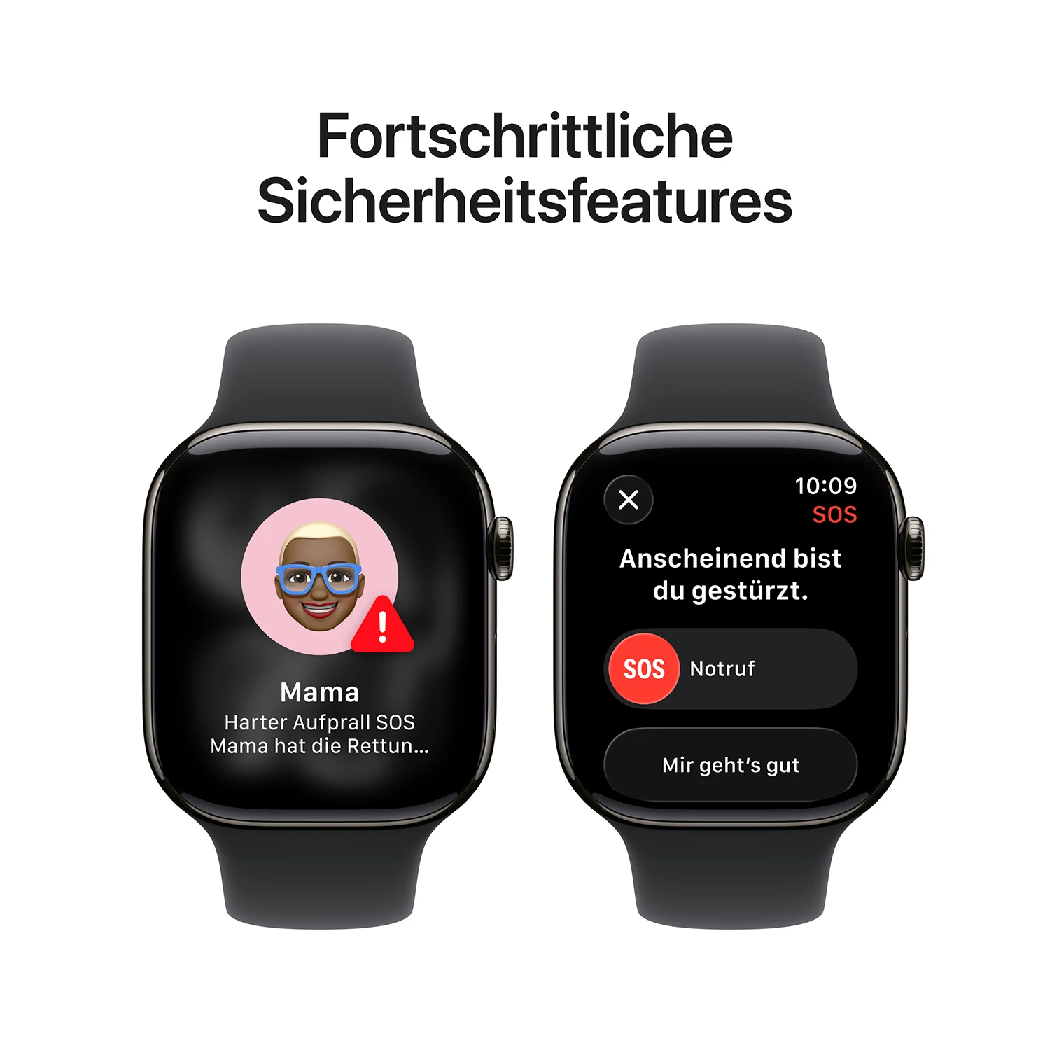 Fortschrittliche Sicherheitsfeatures