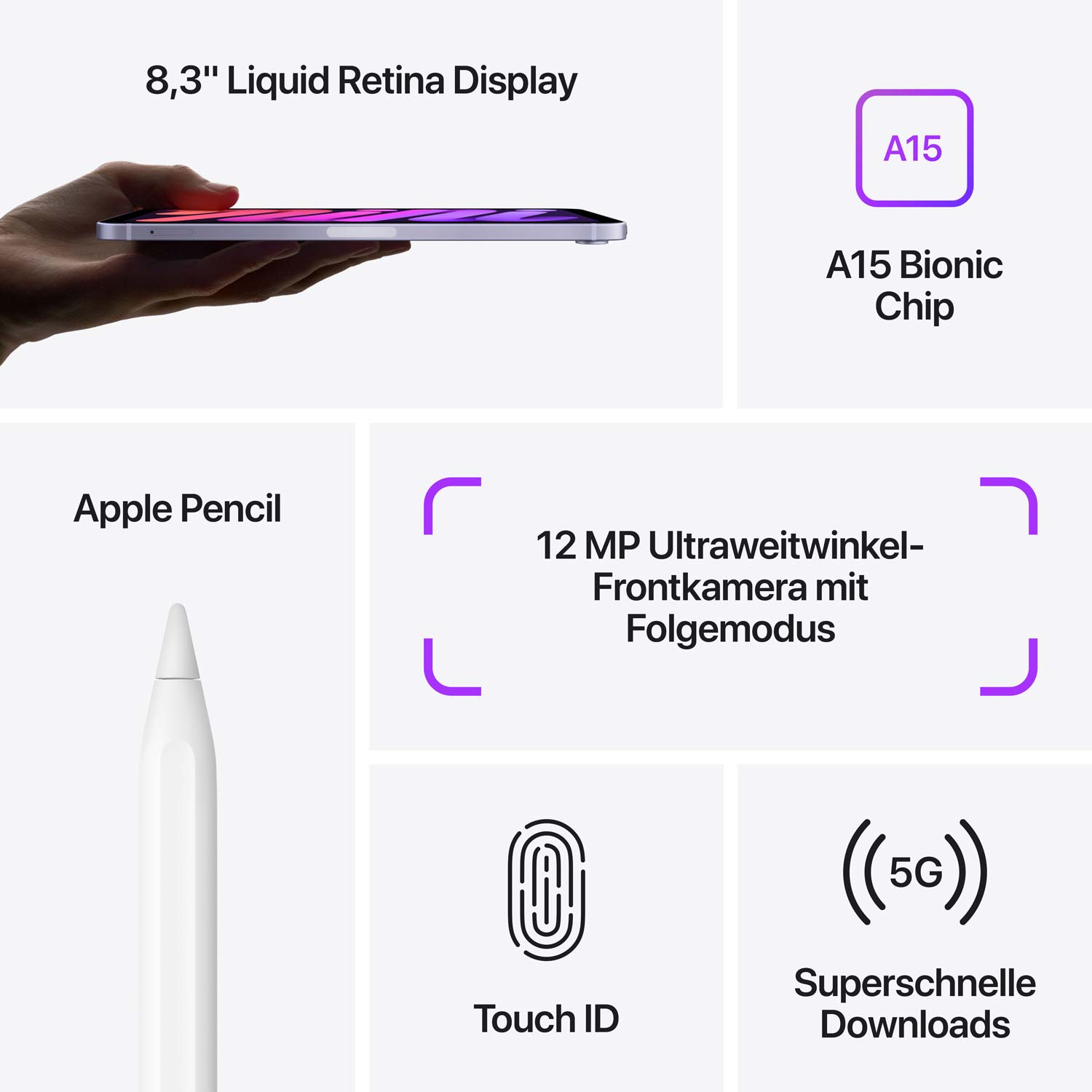 Produktbild: Ipad mini cellular rosa bild position 7 5g