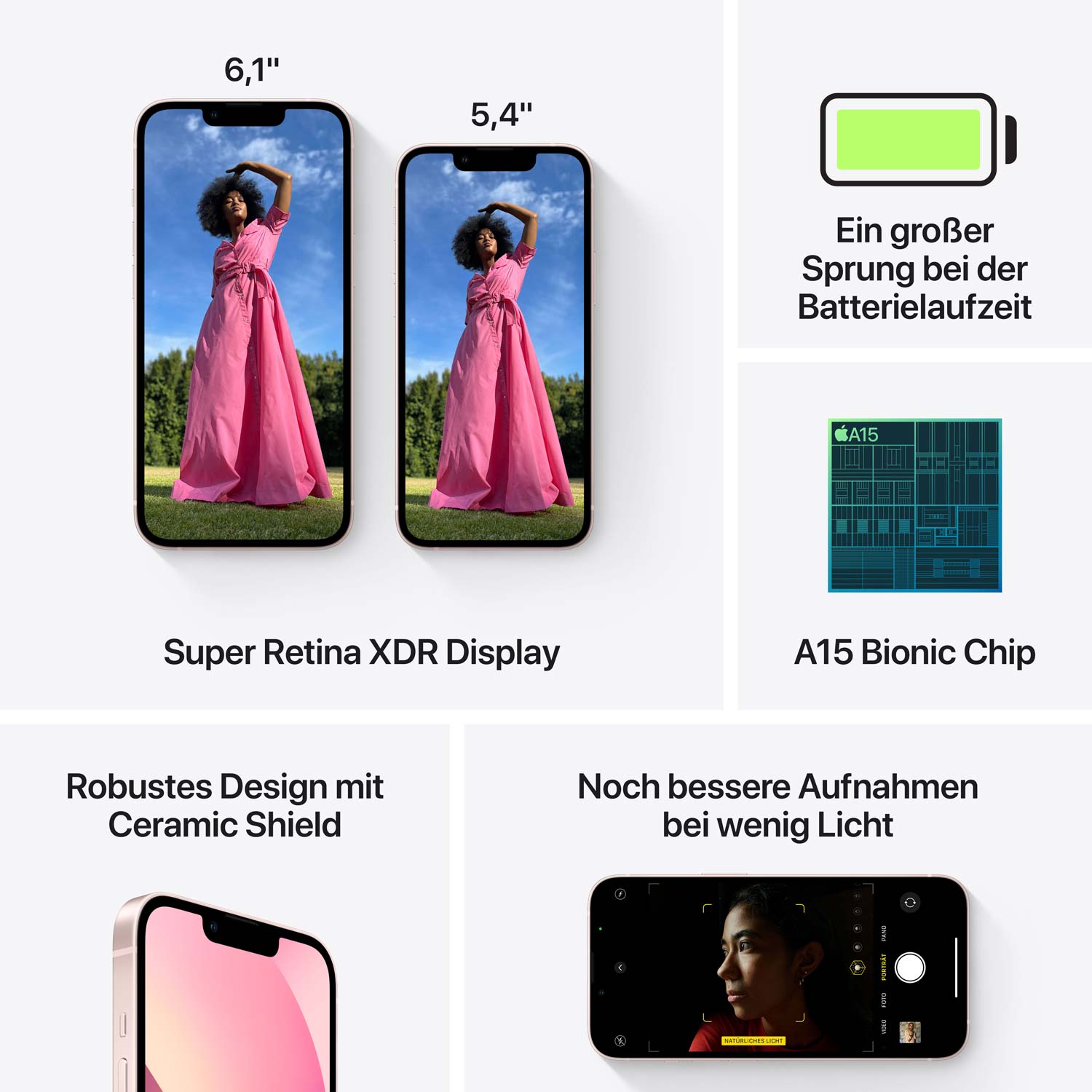Apple iPhone 13 128GB - Rose Apple iPhone 13 128GB - Rose