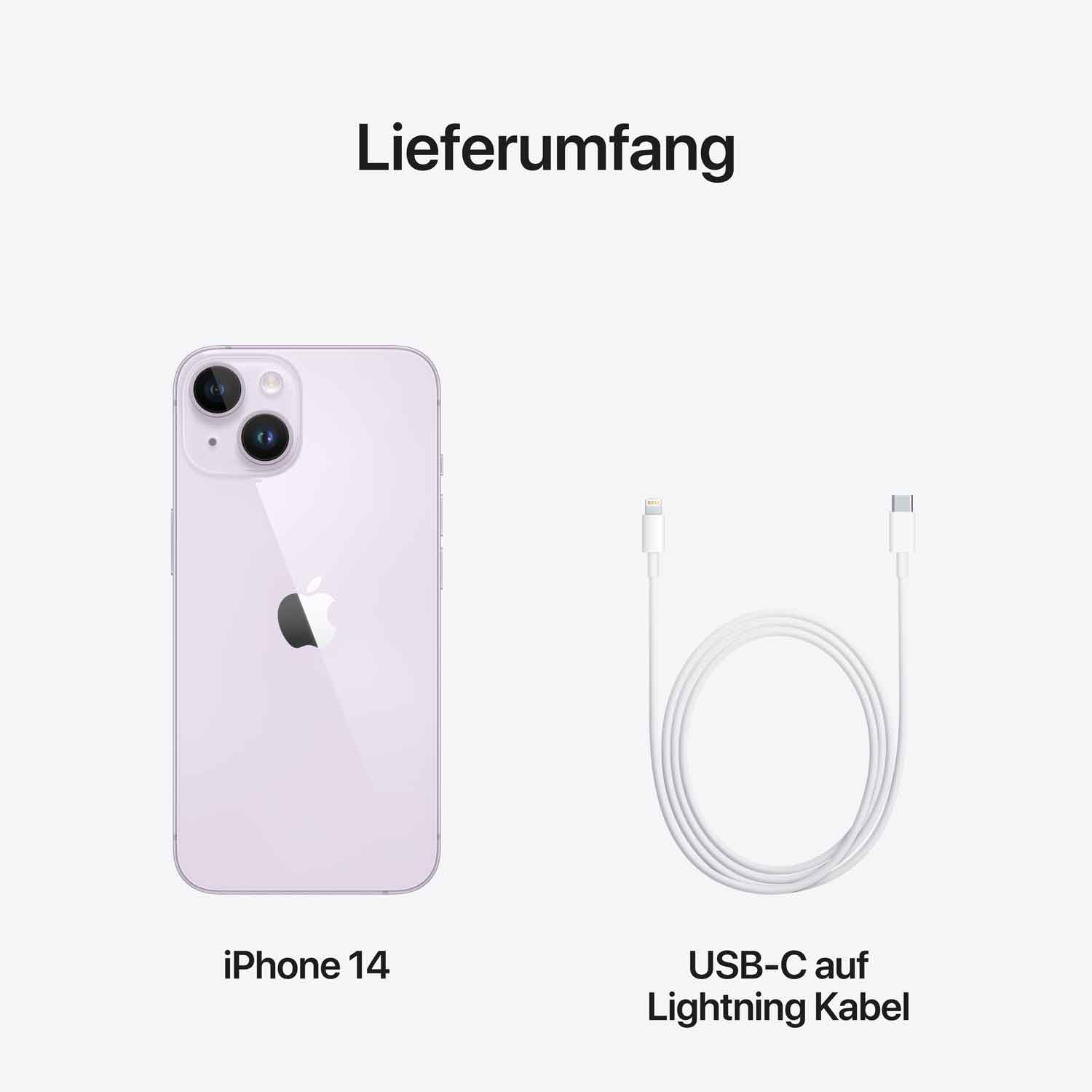 Apple iPhone 14 128GB - Violett Apple iPhone 14 128GB - Violett
