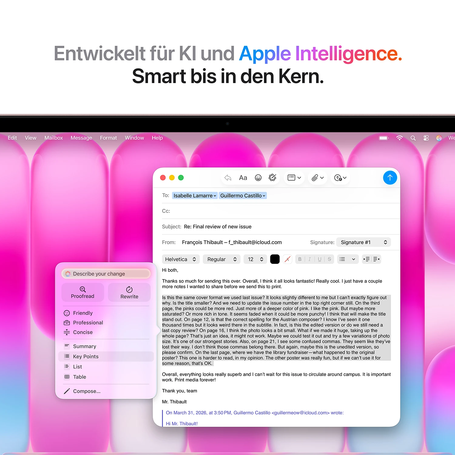 Macbook Neo 13'' A18 6-Core CPU  5-Core GPU - 8 GB - 256 GB SSD - Rosa - 2026 - Kein Netzteil 