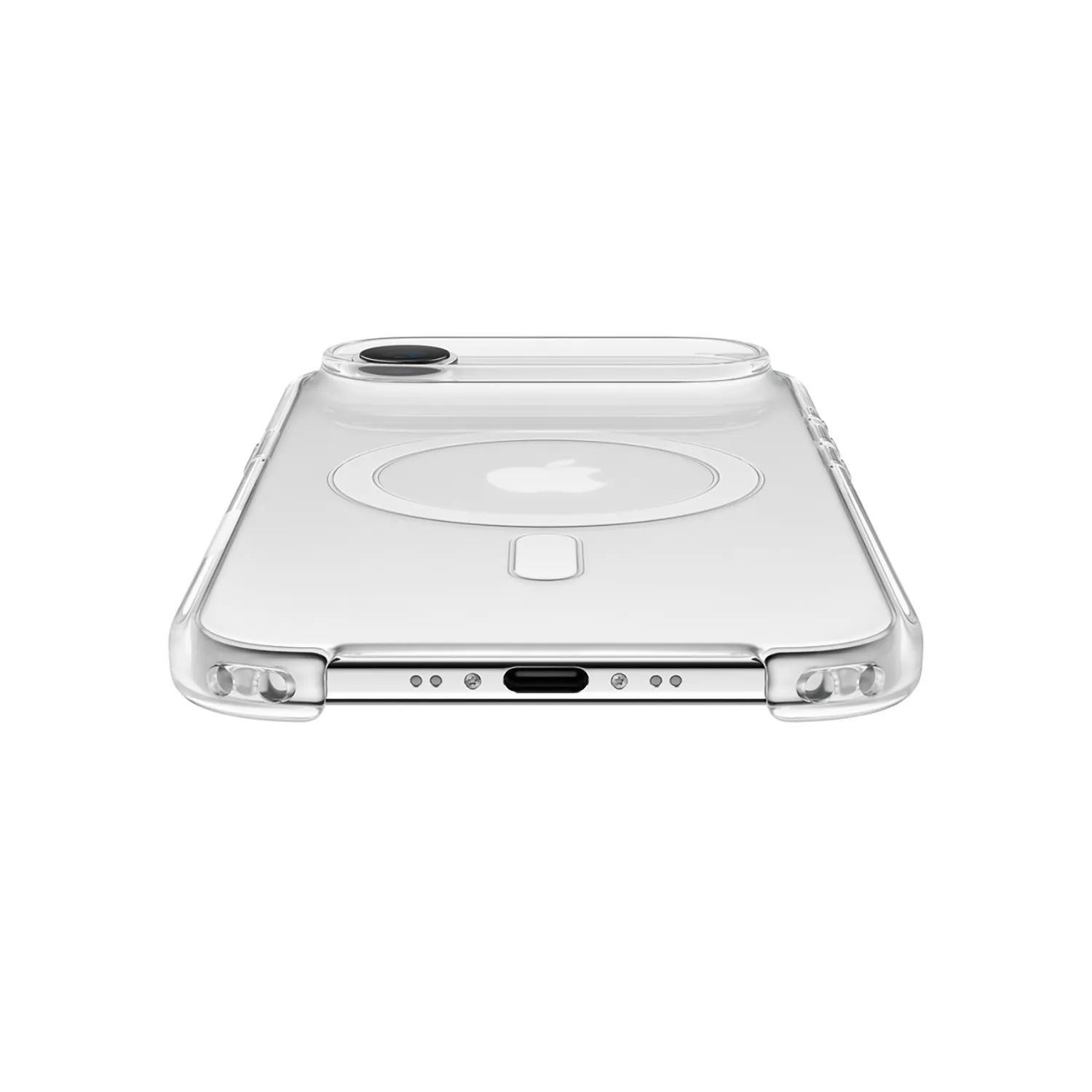 Apple Silikon Case iPhone Air mit MagSafe (frost)