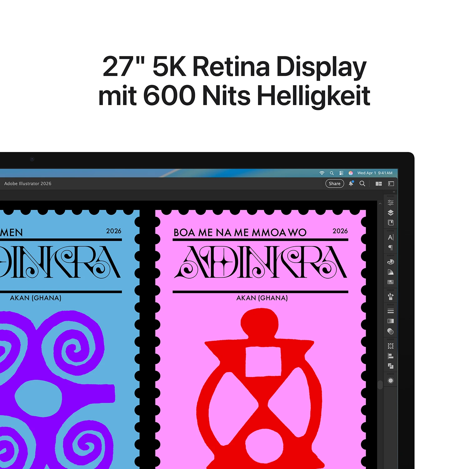 Apple Studio Display Standardglas - Neigungsverstellbar - 2026