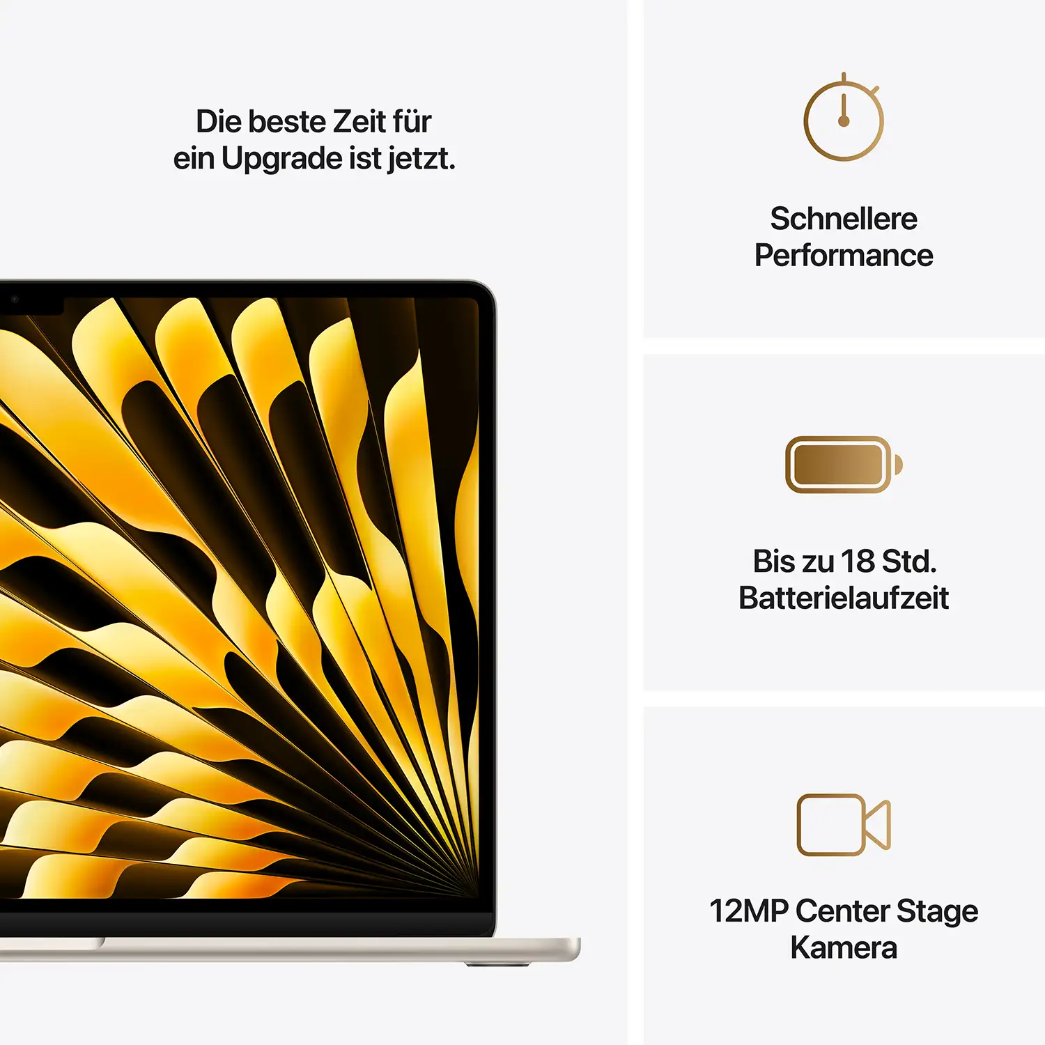 Produktbild: Macbook air 15 inch m4 polarstern bild position 10