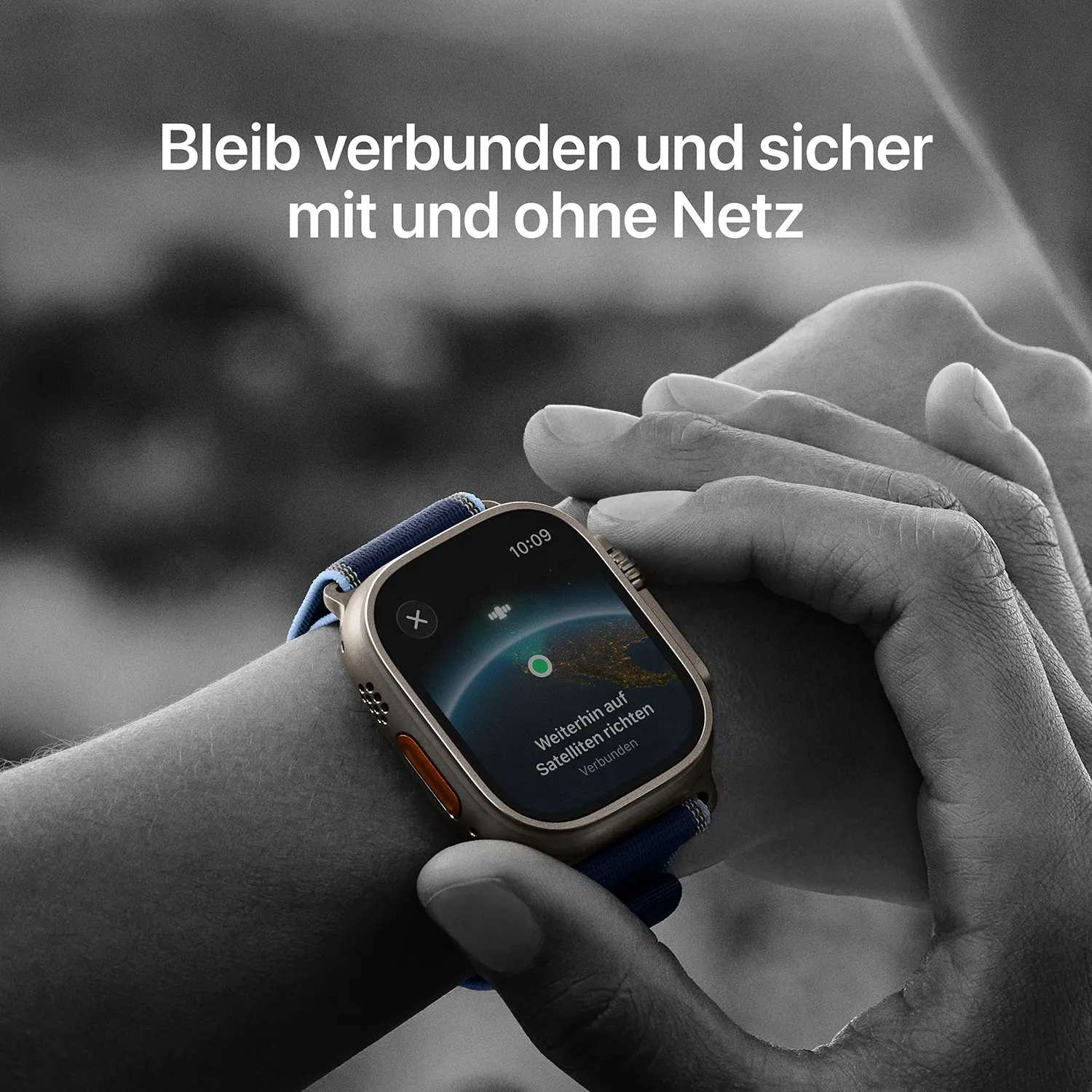 Bleib verbunden und sicher mit und ohne Netz