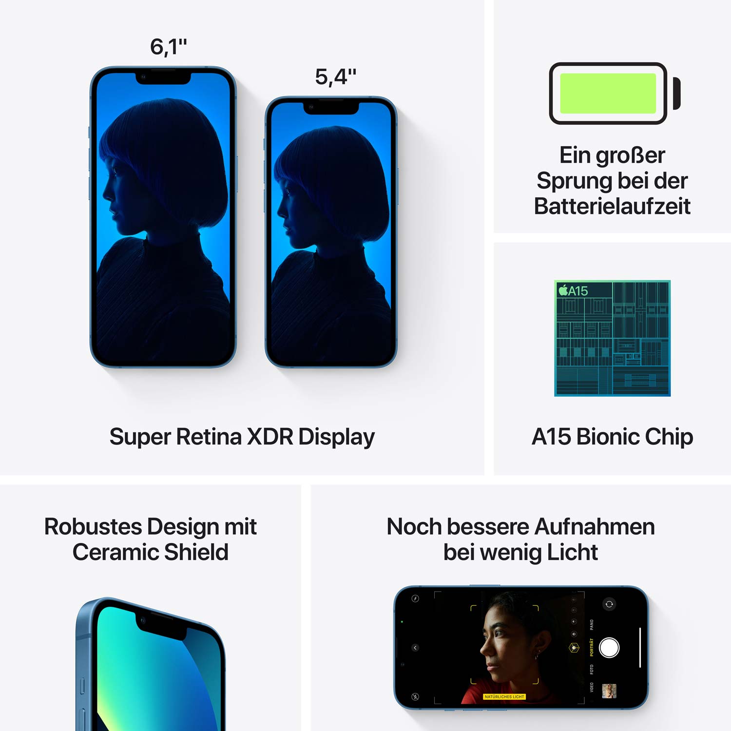 Apple iPhone 13 128GB - Blau Apple iPhone 13 128GB - Blau