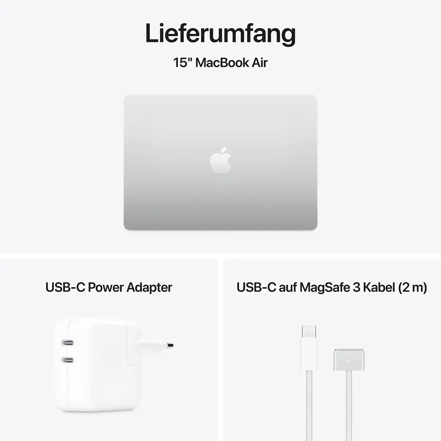 Produktbild: Macbook air 15 inch m4 silber bild position 11