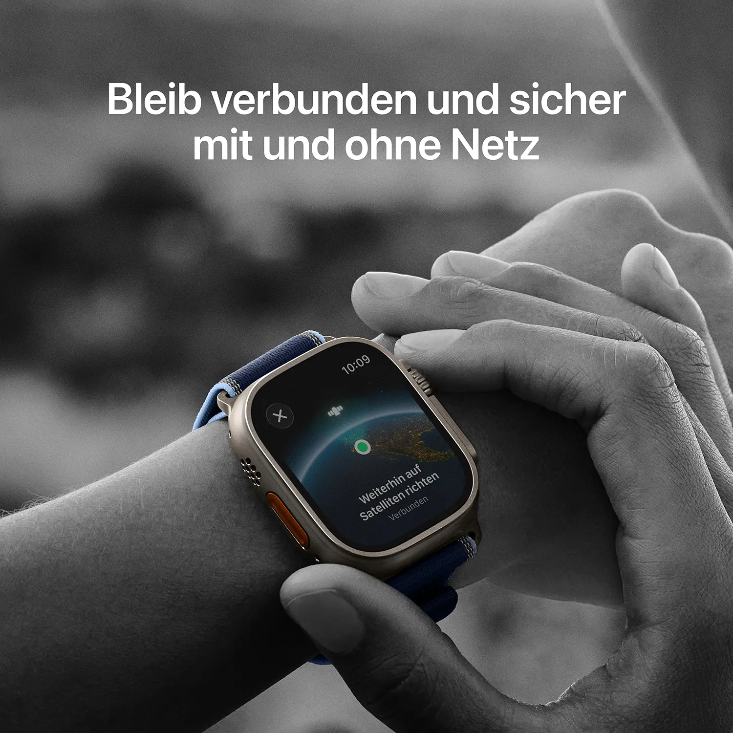 Bleib verbunden und sicher mit und ohne Netz