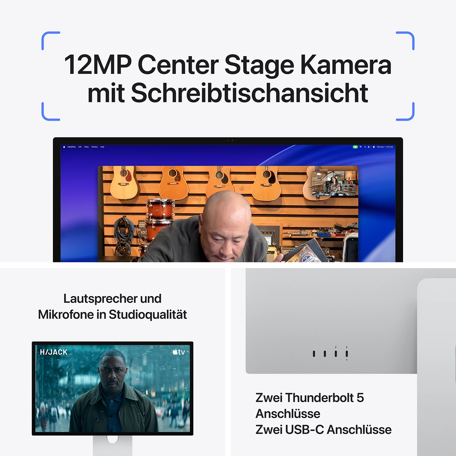 Apple Studio Display XDR Standardglas -  Neigungs- und höhenverstellbarer Standfuß  - 2026