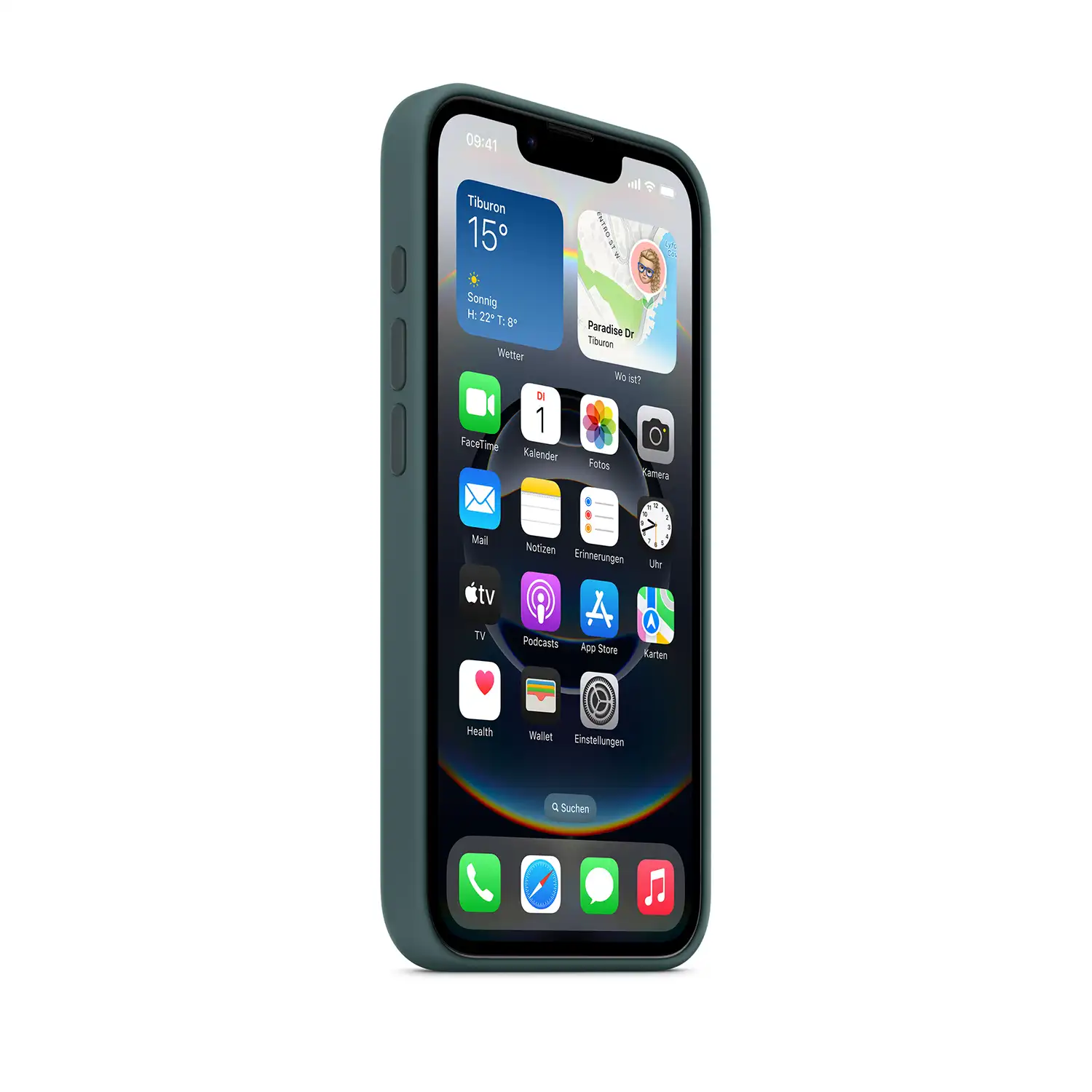 Produktbild: Iphone 16e hülle seegruen3