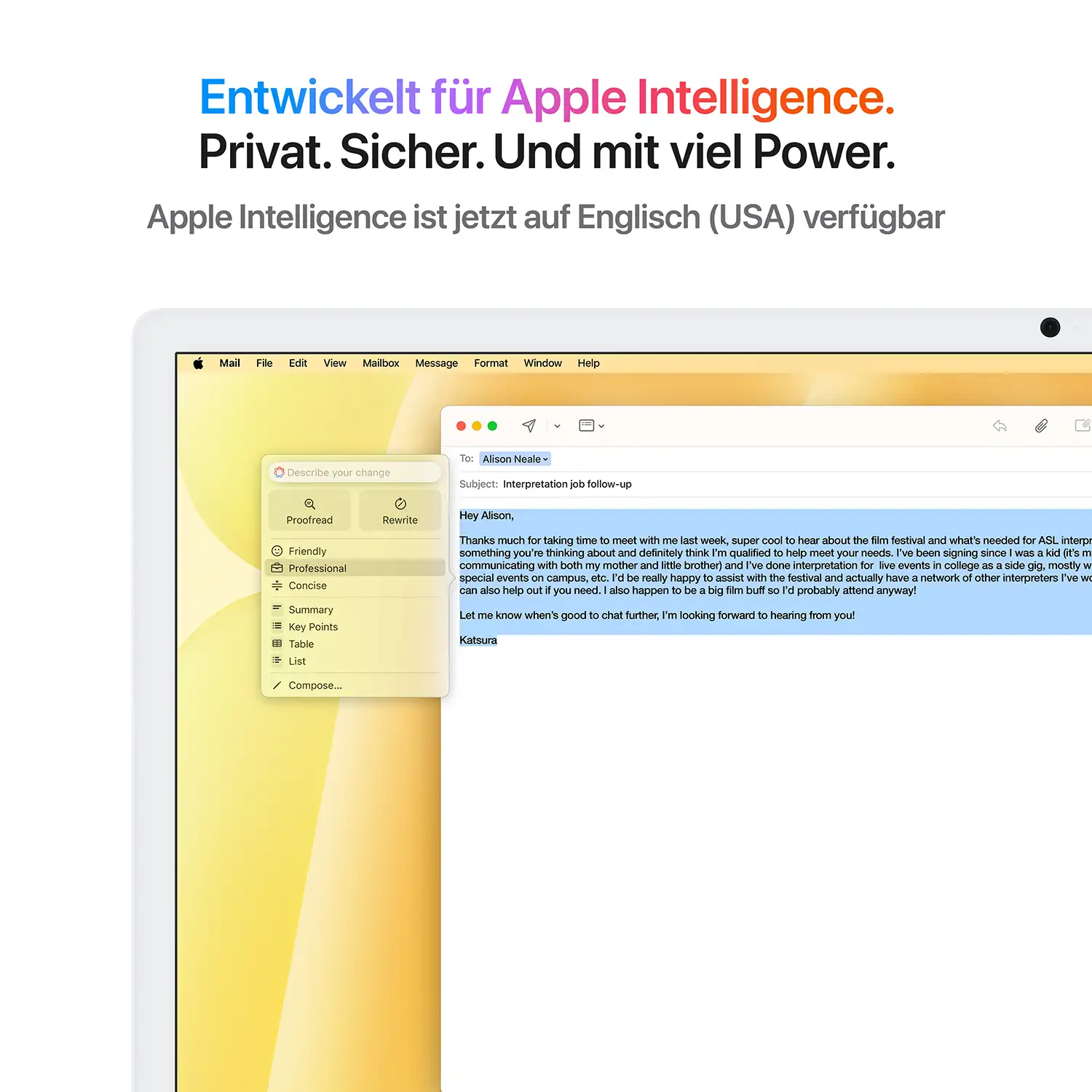 Produktbild: Imac m4 chip 2 port 24 in gelb bild position 5