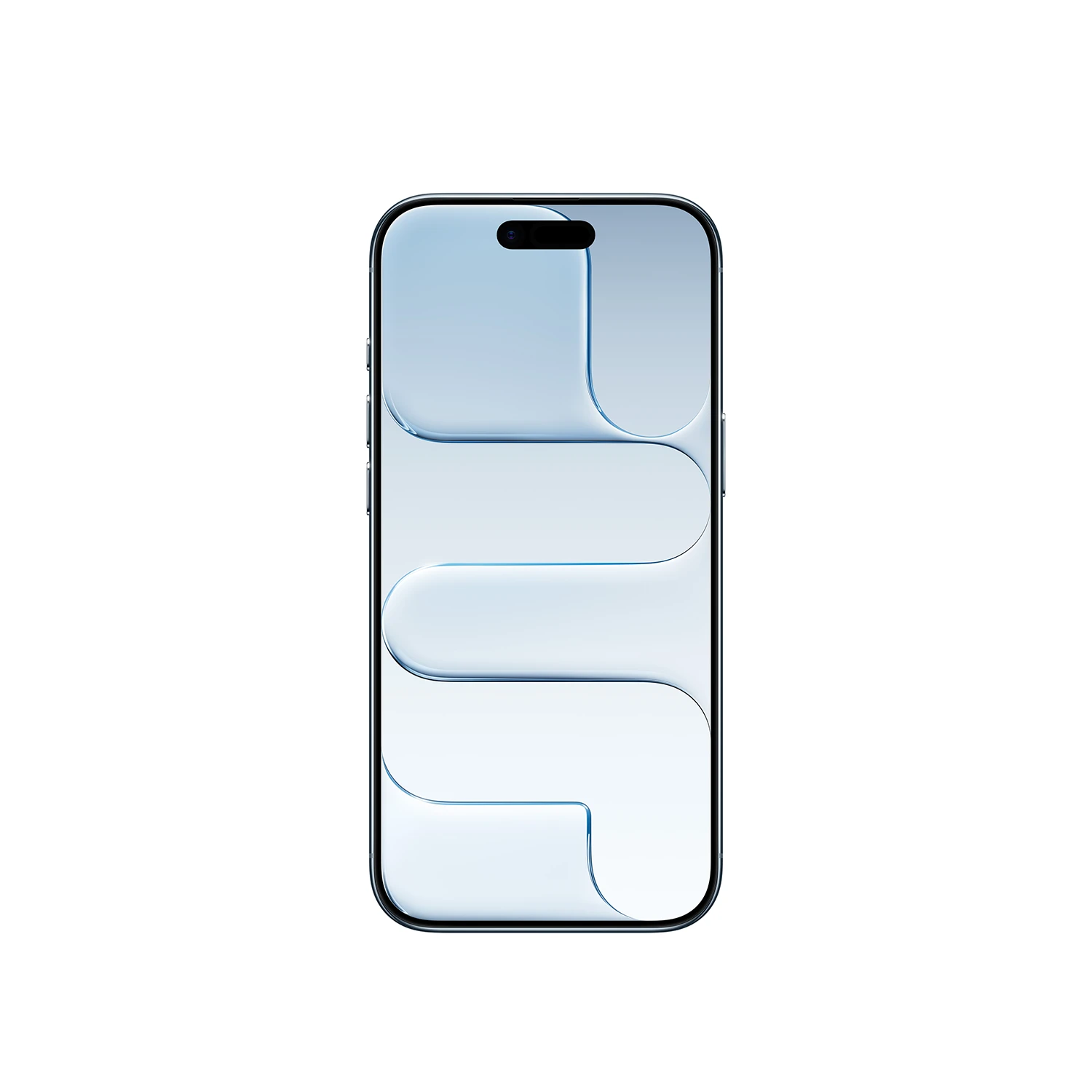 Produktbild iPhone Air Himmelblau Frontansicht