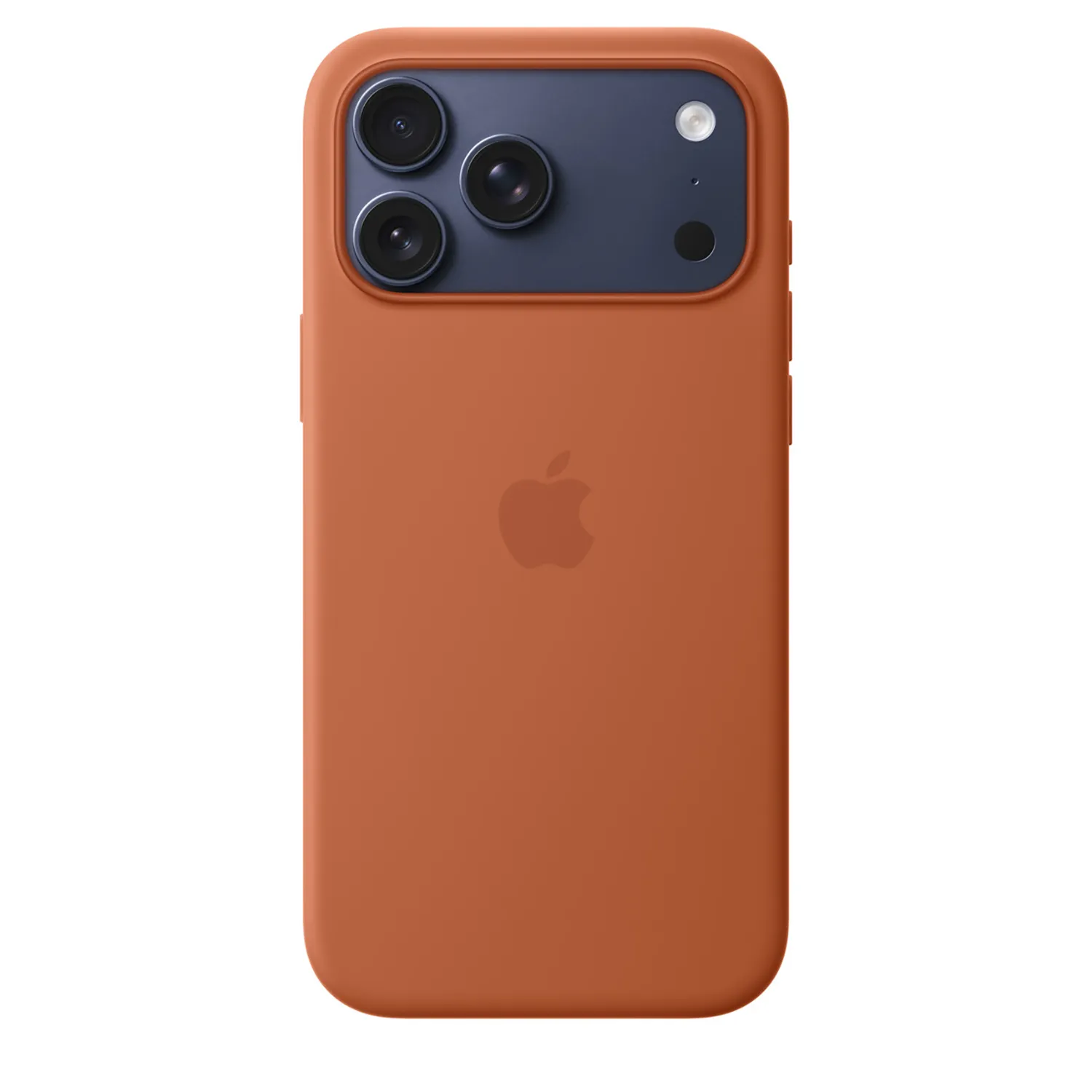 Apple Silikon Case iPhone 17 Pro Max mit MagSafe (terracotta)