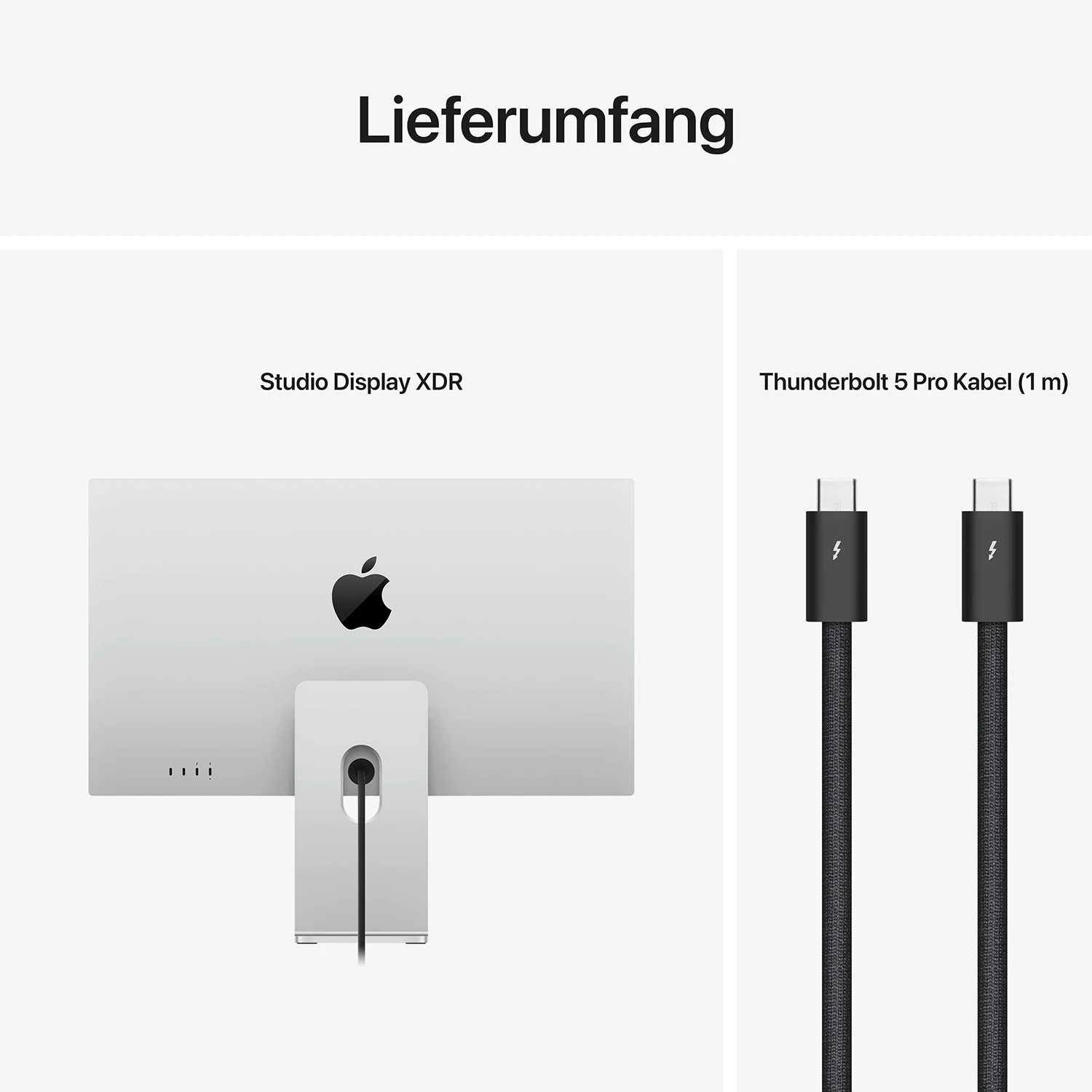 Apple Studio Display XDR Standardglas -  Neigungs- und höhenverstellbarer Standfuß  - 2026