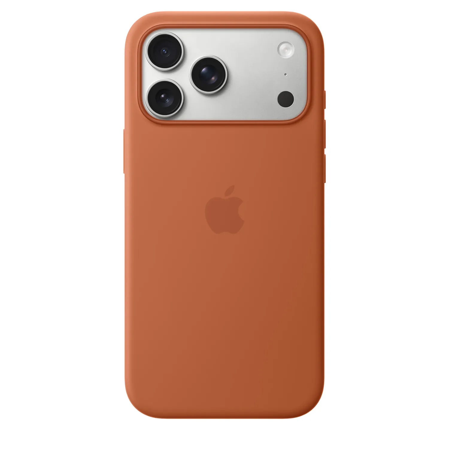 Apple Silikon Case iPhone 17 Pro Max mit MagSafe (terracotta)
