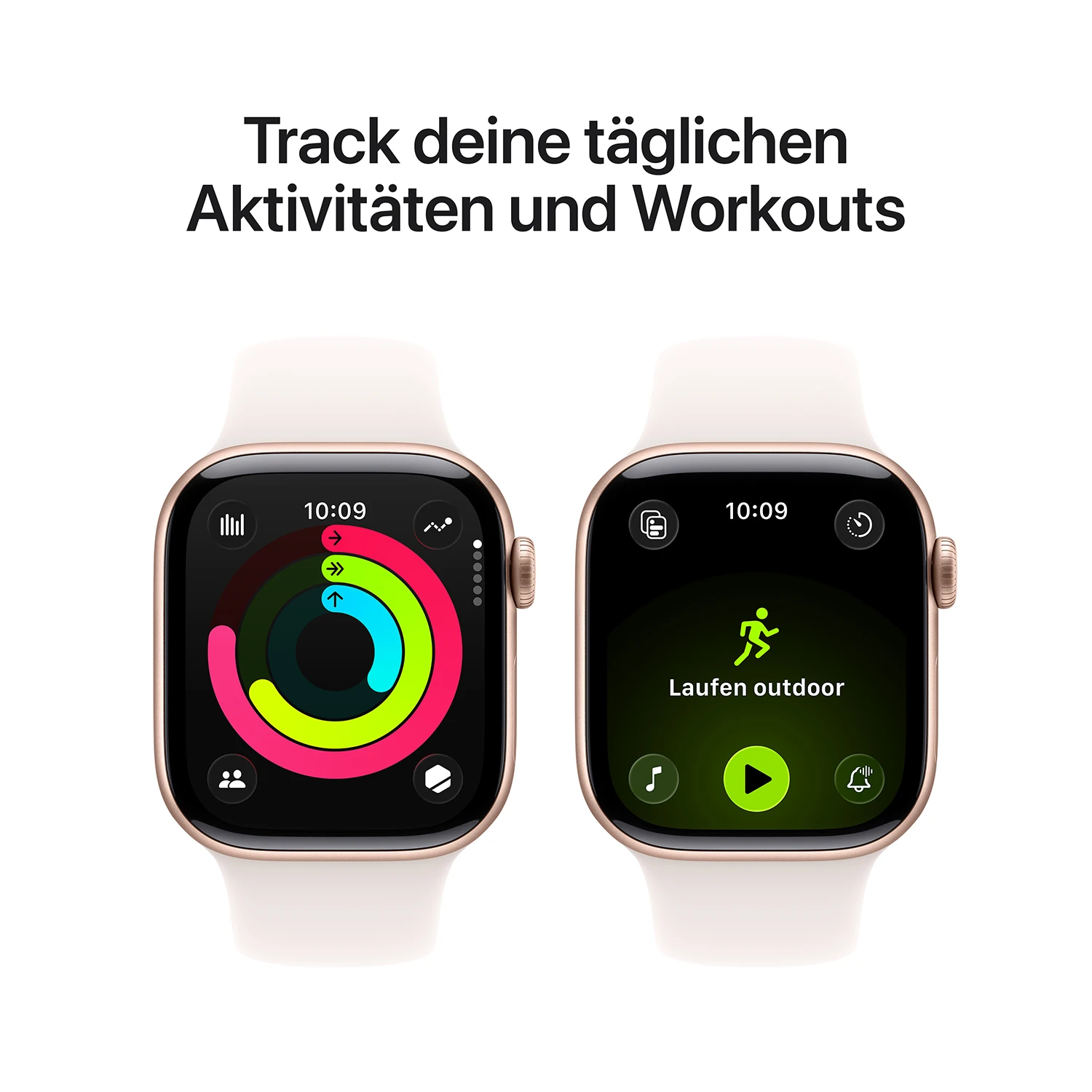 Track deine täglichen Aktivitäten und Workouts