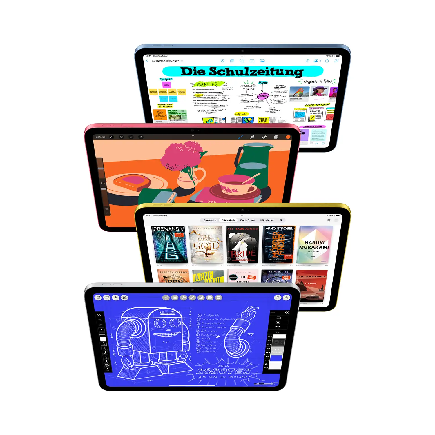 Produktbild: Ipad a16 wifi gelb bild position 3
