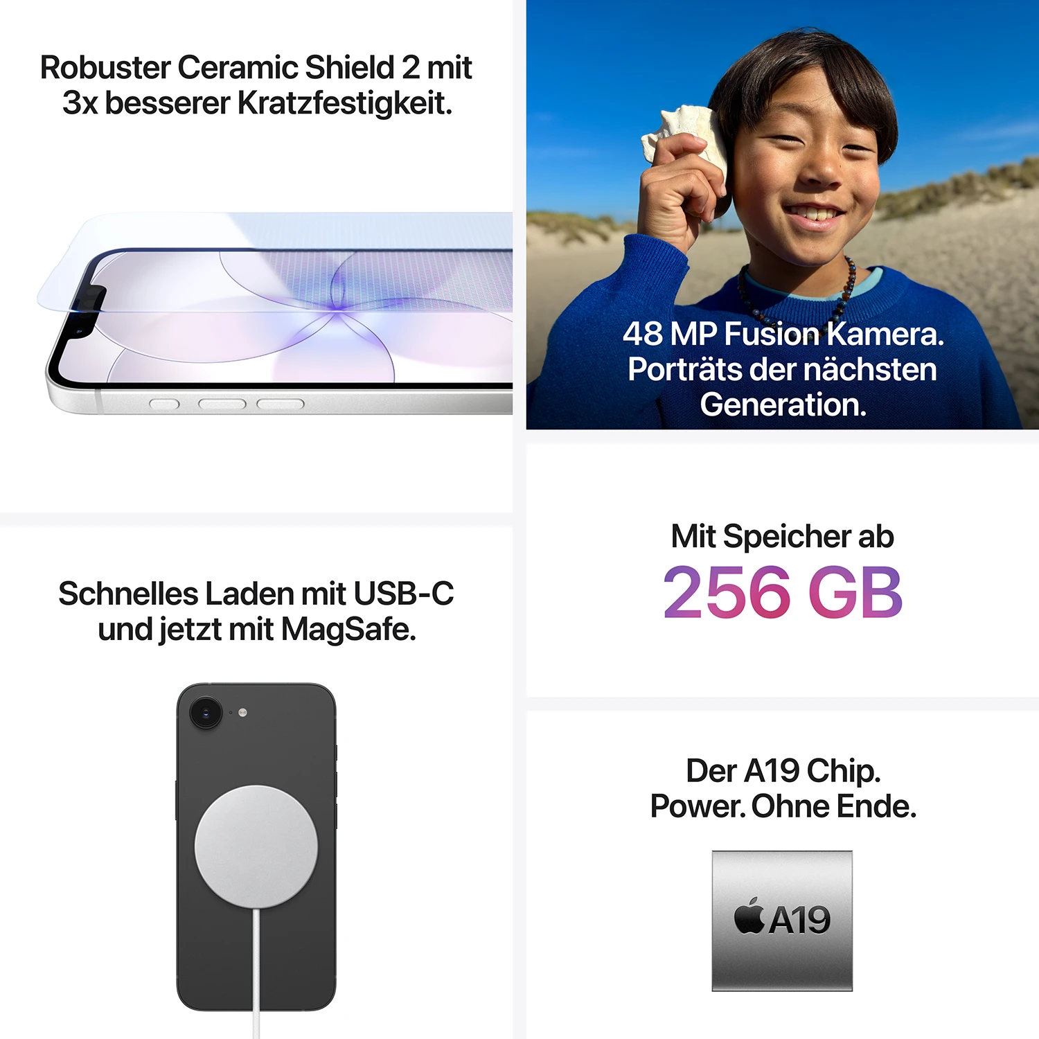 iPhone 17e 256GB Hellrosa