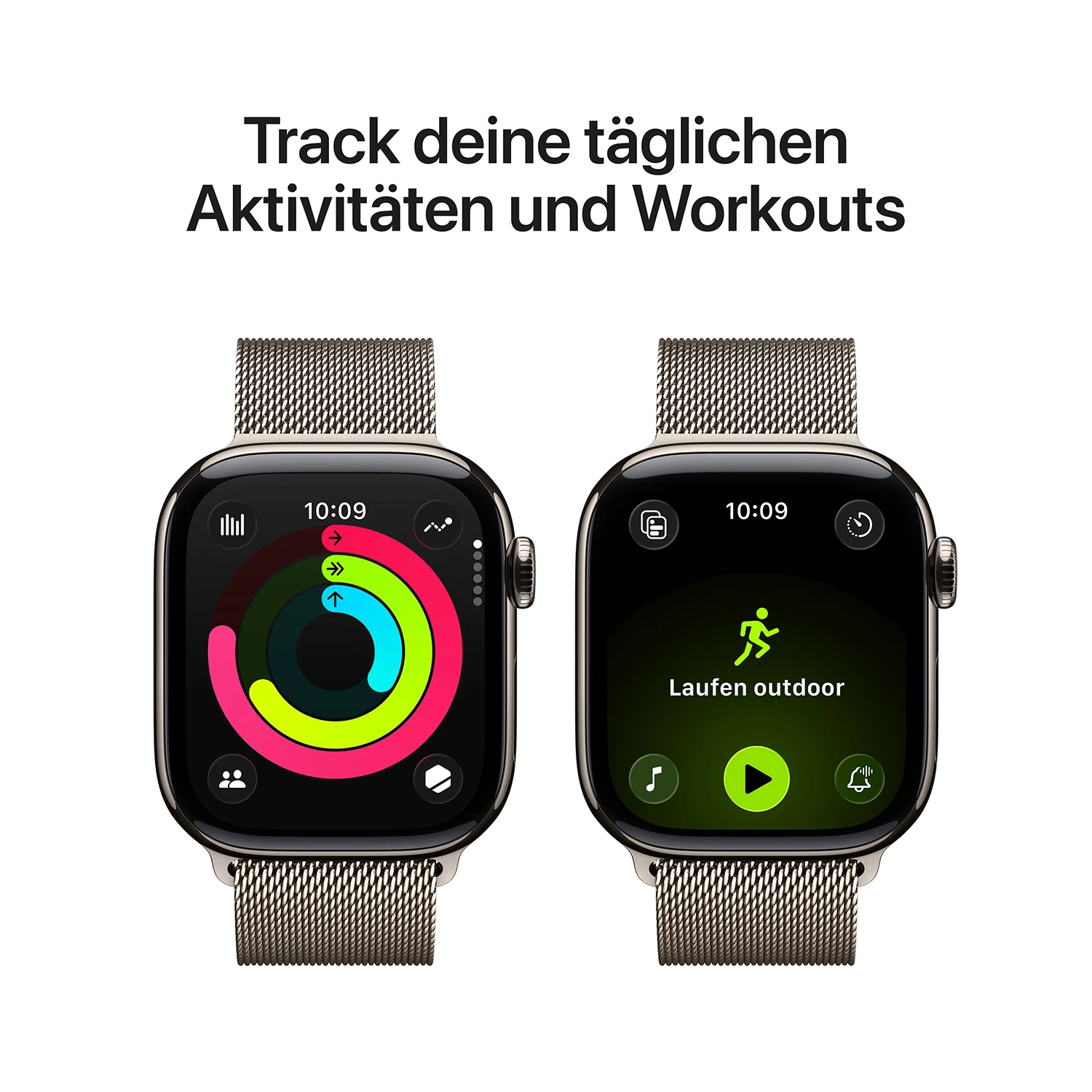 Track deine täglichen Aktivitäten und Workouts
