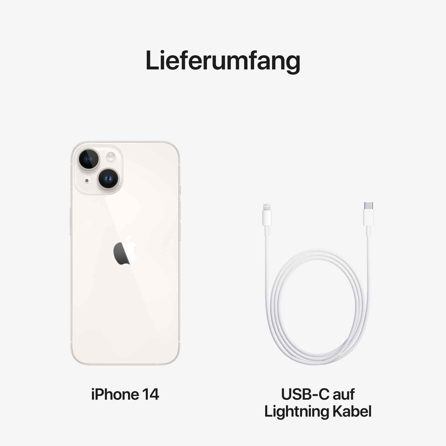 Apple iPhone 14 128GB - Polarstern Apple iPhone 14 128GB - Polarstern