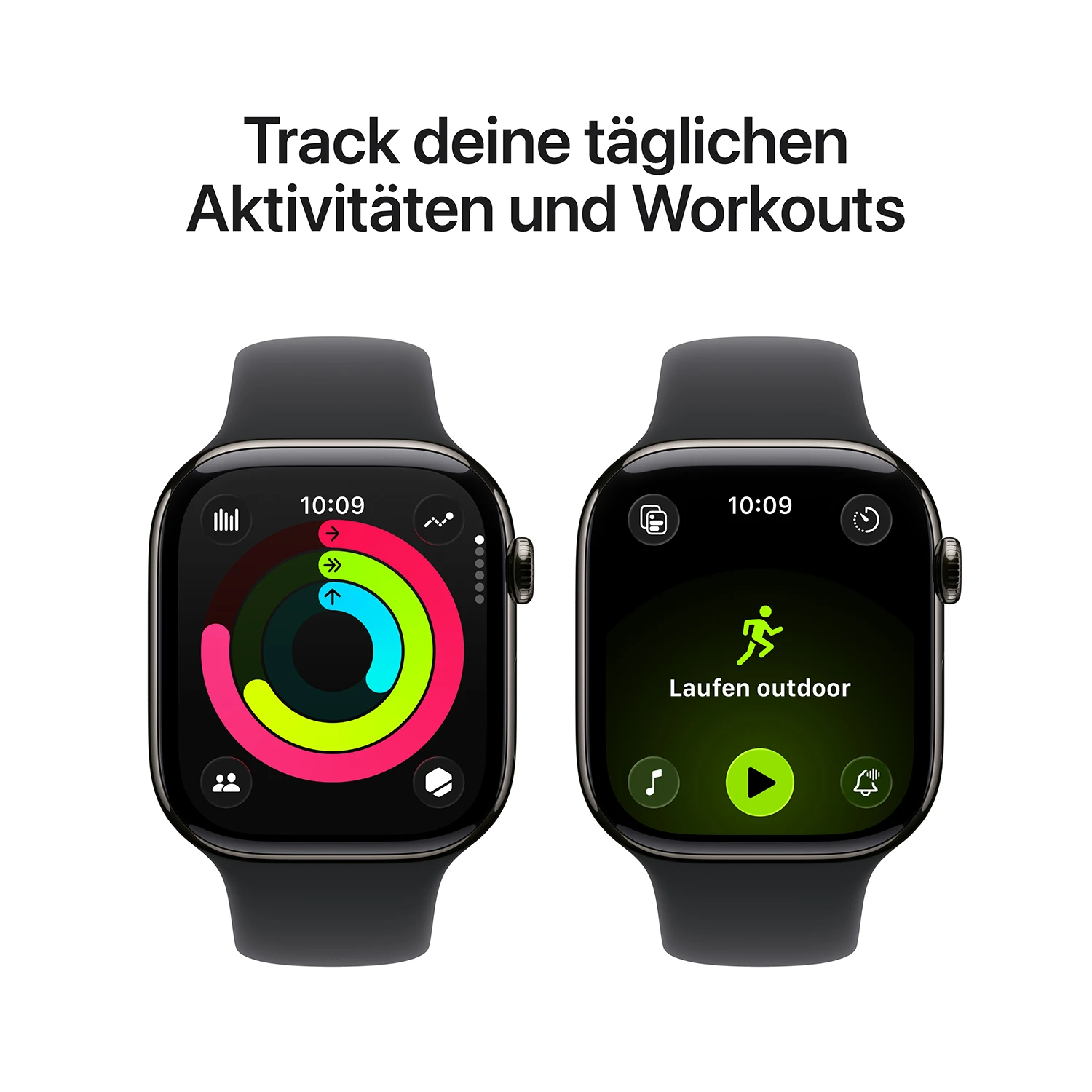Track deine täglichen Aktivitäten und Workouts