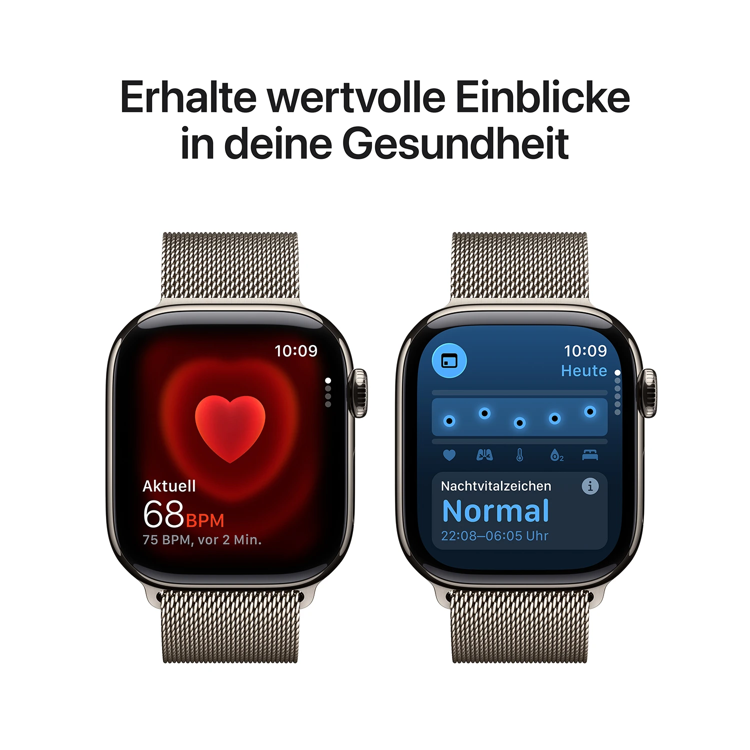 Erhalte wertvoll Einblicke in deine Gesundheit