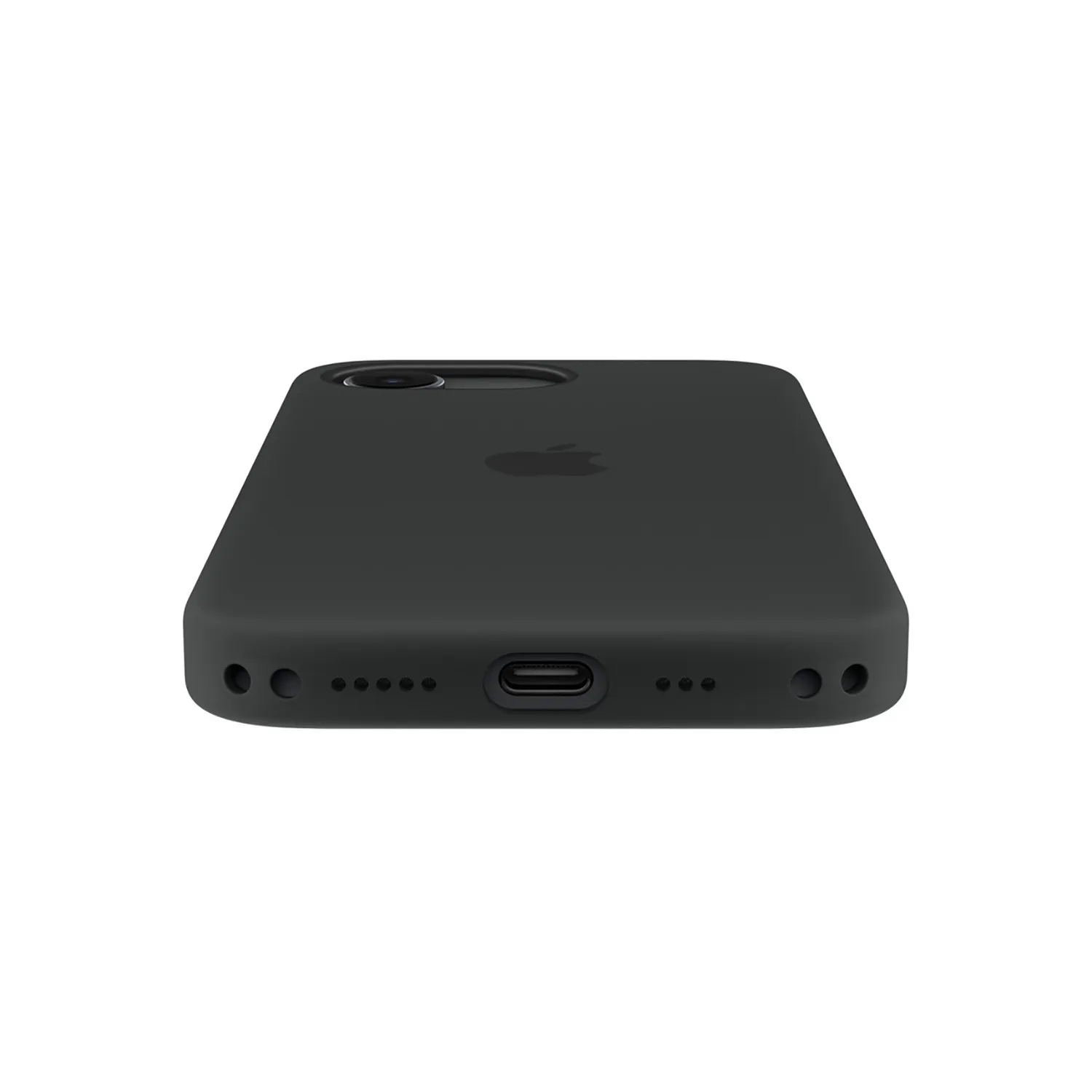 Apple Silikon Case iPhone 17e mit MagSafe (hellmoosgrün)