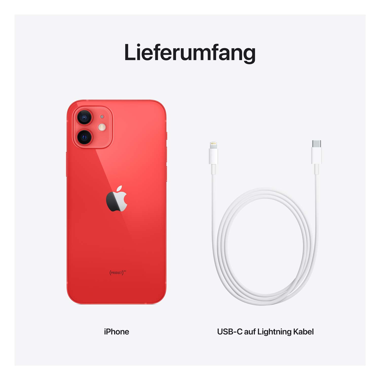 Apple iPhone 12 64GB - (PRODUCT) RED // NEU