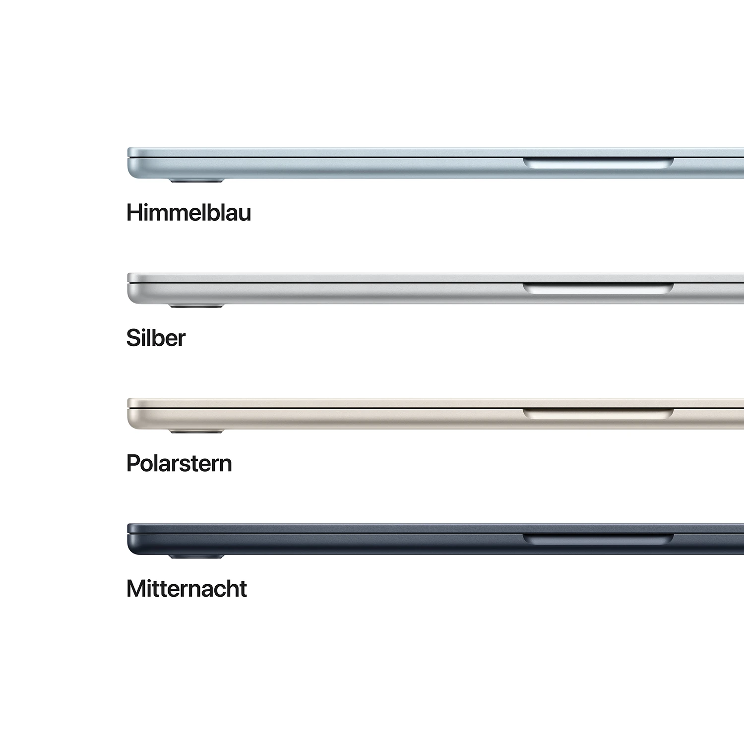 Macbook Air 15“ M5  10-Core CPU  10-Core GPU - 16 GB - 512 GB SSD - Polarstern - 2026