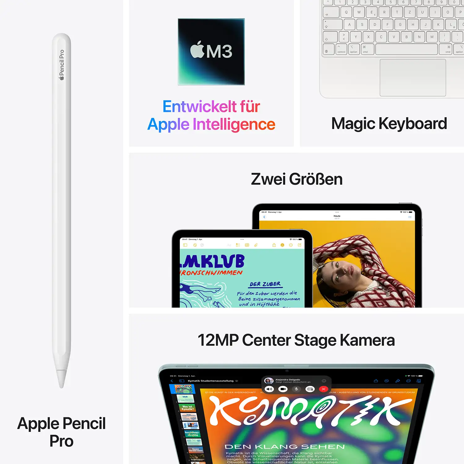 Produktbild: Ipad air 11 inch m3 wifi violett bild position 9