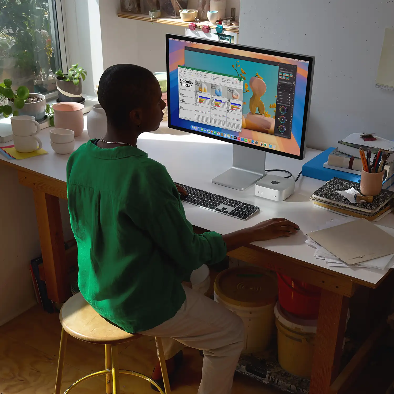 Produktbild: Mac mini with m4 pro silber bild position 6