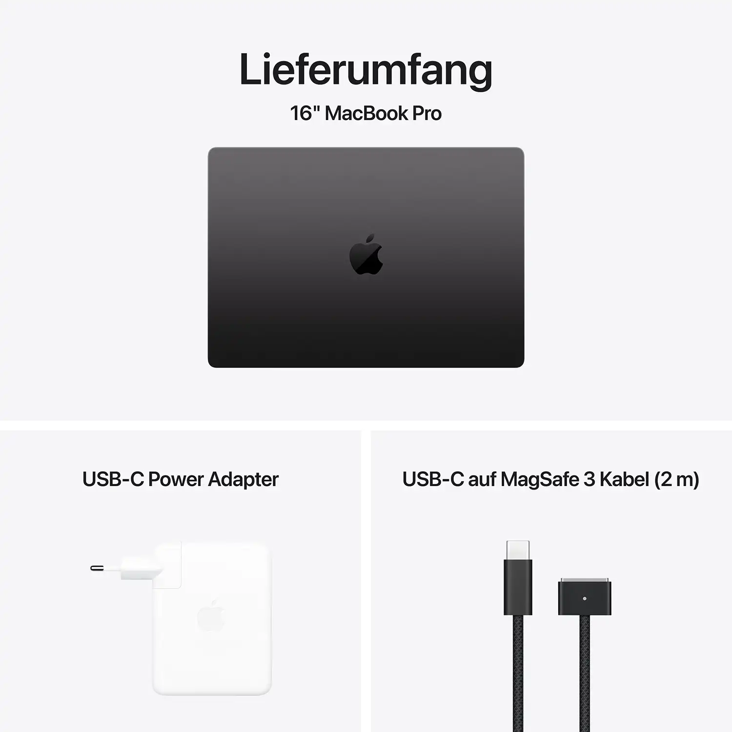 Produktbild: Macbook pro 16 inch m4 pro or max chip space schwarz bild position 8