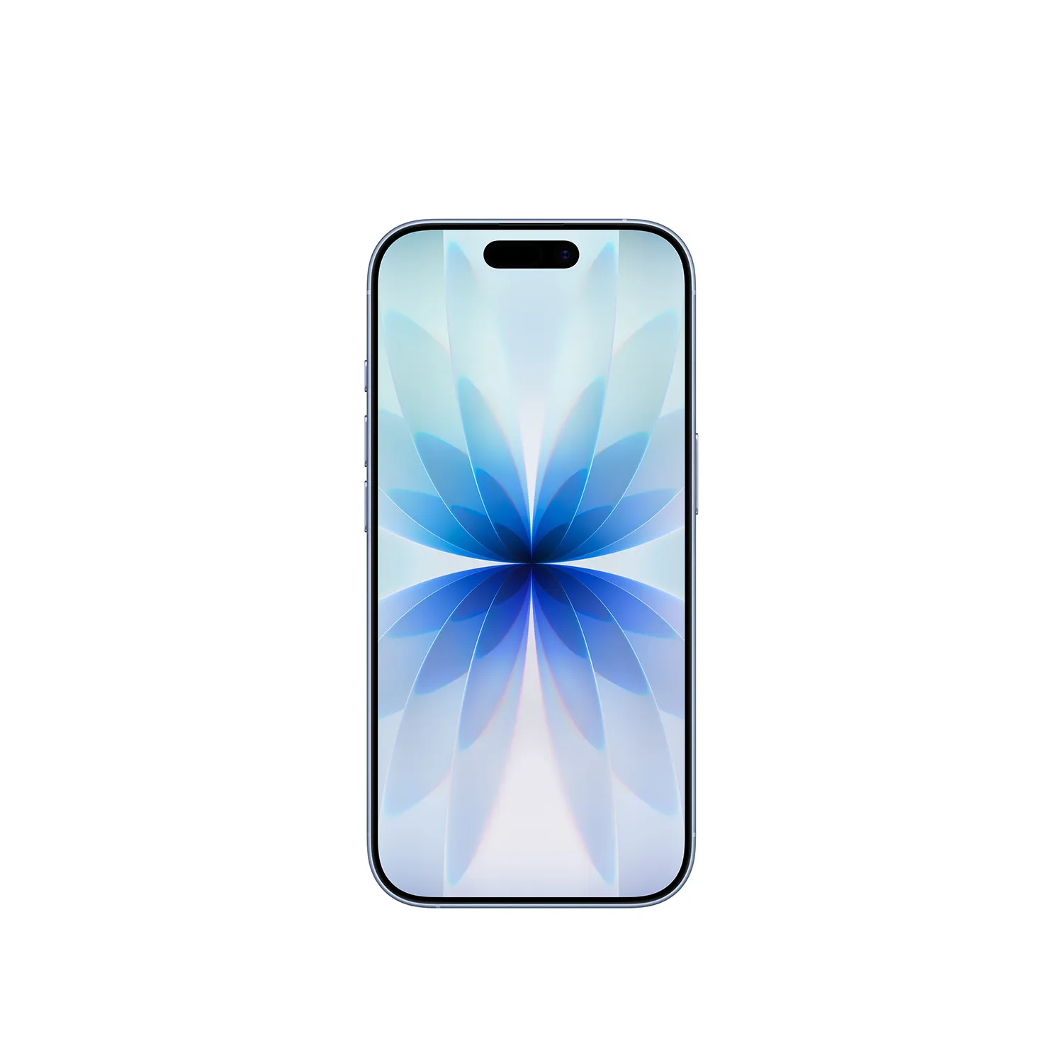 Produktbild iPhone 17 Nebelblau Frontalansicht