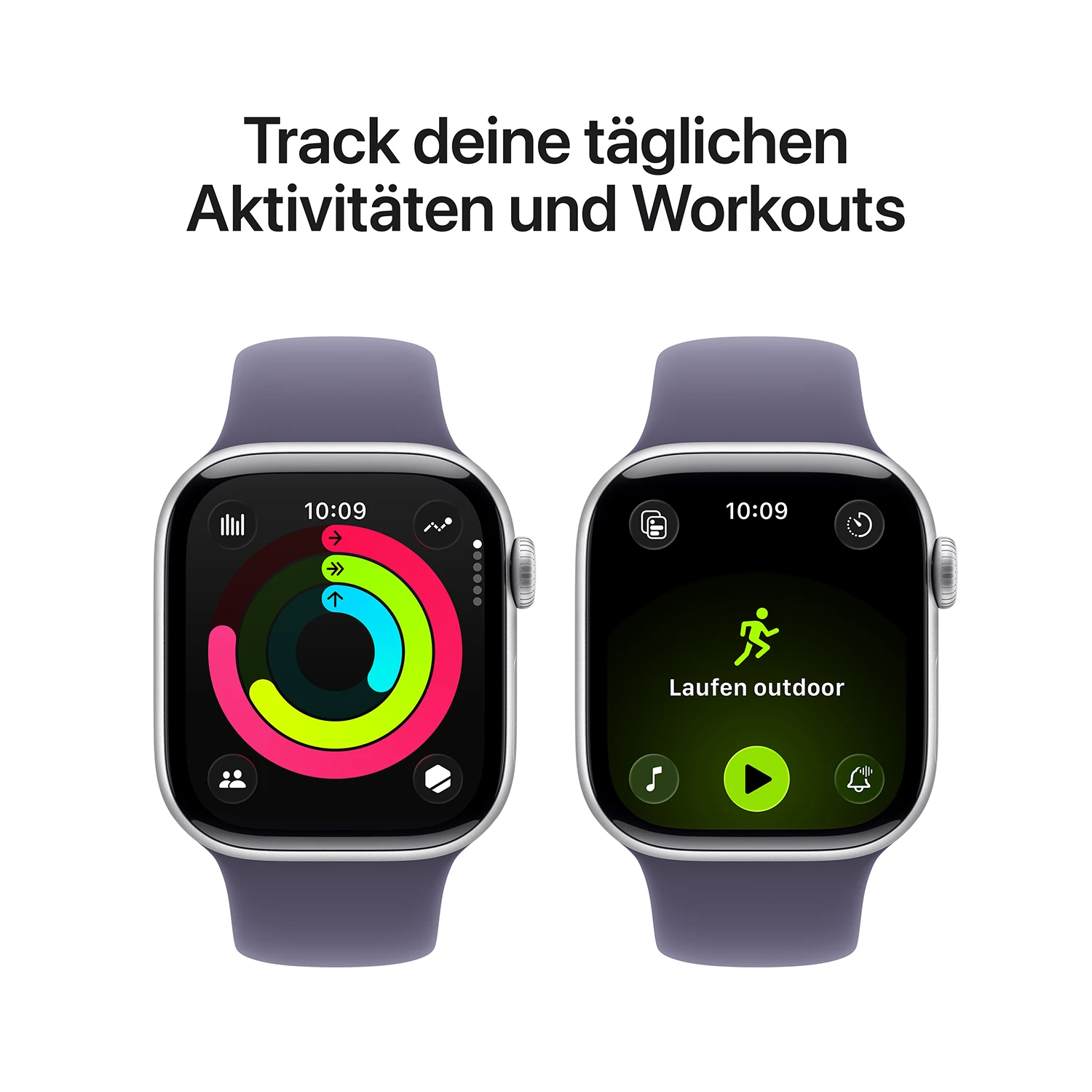 Track deine täglichen Aktivitäten und Workouts