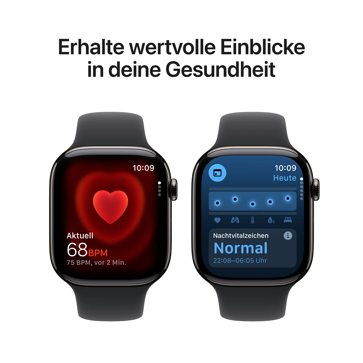 Erhalte wertvoll Einblicke in deine Gesundheit