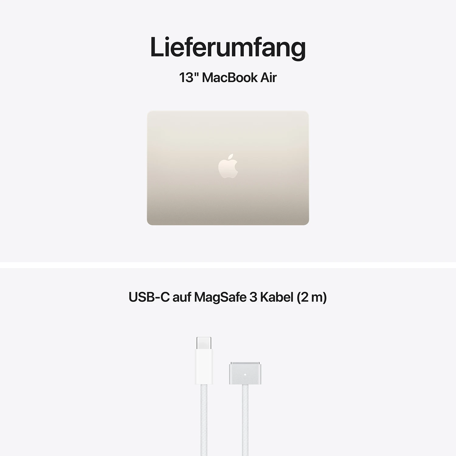 Macbook Air 13'' M5  10-Core CPU  10-Core GPU - 16 GB - 1 TB SSD - Polarstern - 2026